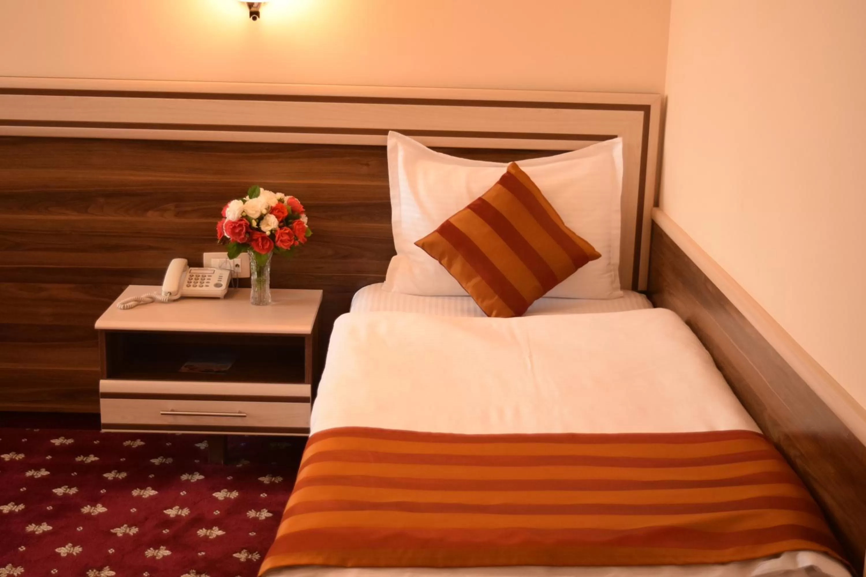 Bed in Artsakh Hotel