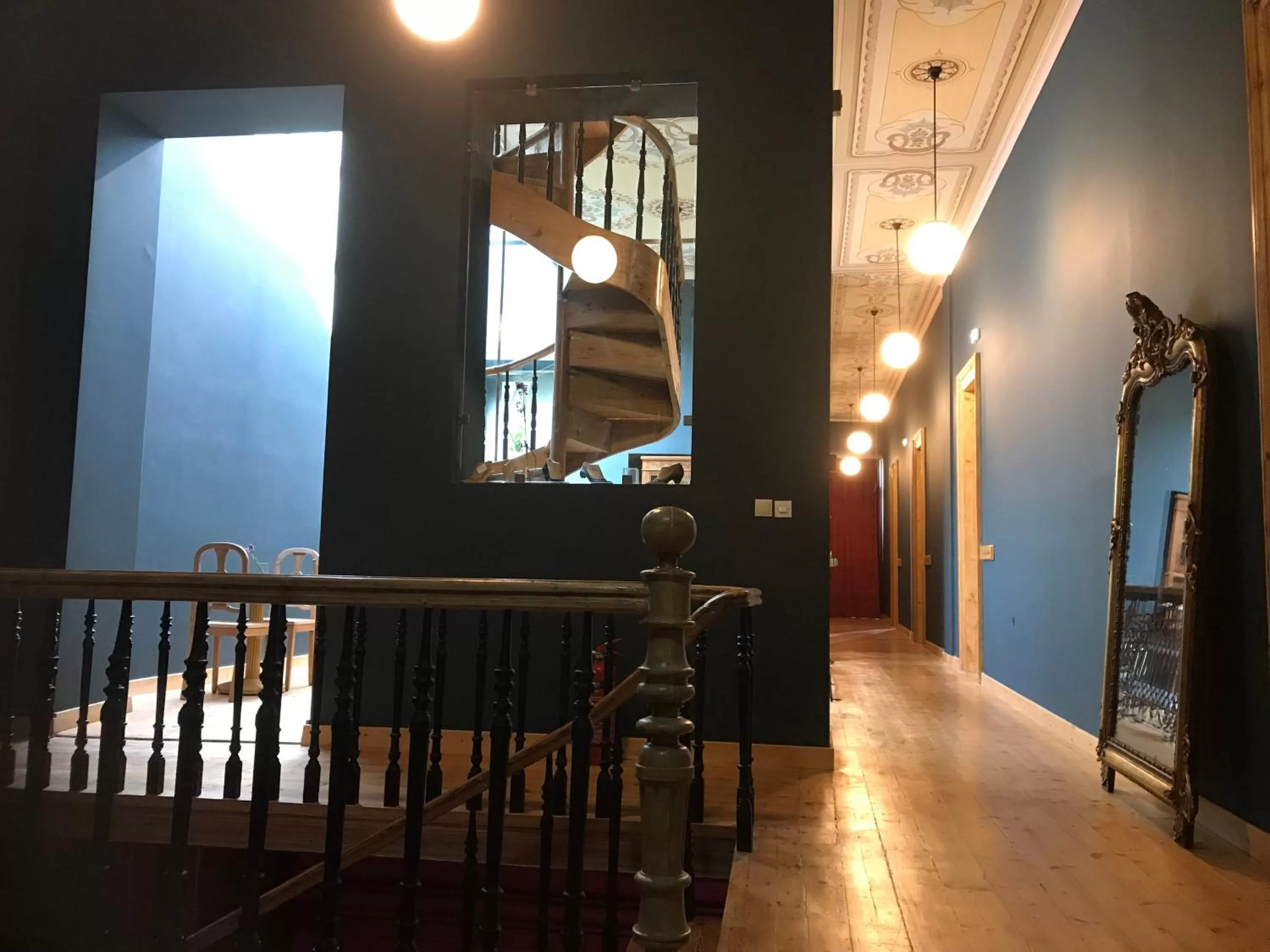 Dining area in VASILIKON Hotel 1888 the past is present HISTORICAL PRESERVATION MONUMENT