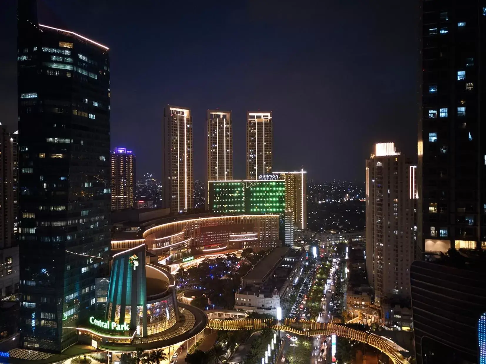 Facade/entrance in Pullman Jakarta Central Park Hotel