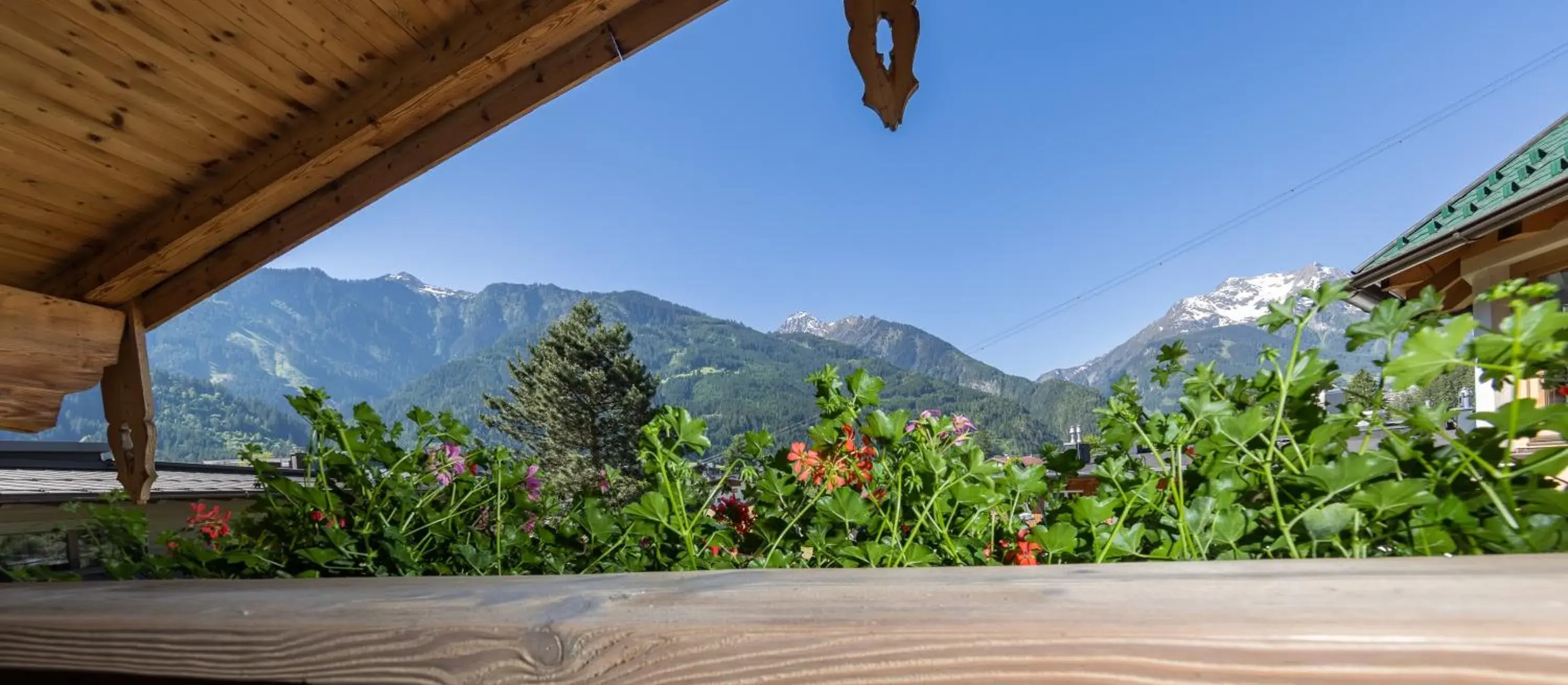 Mountain View in Hotel Garni Glockenstuhl