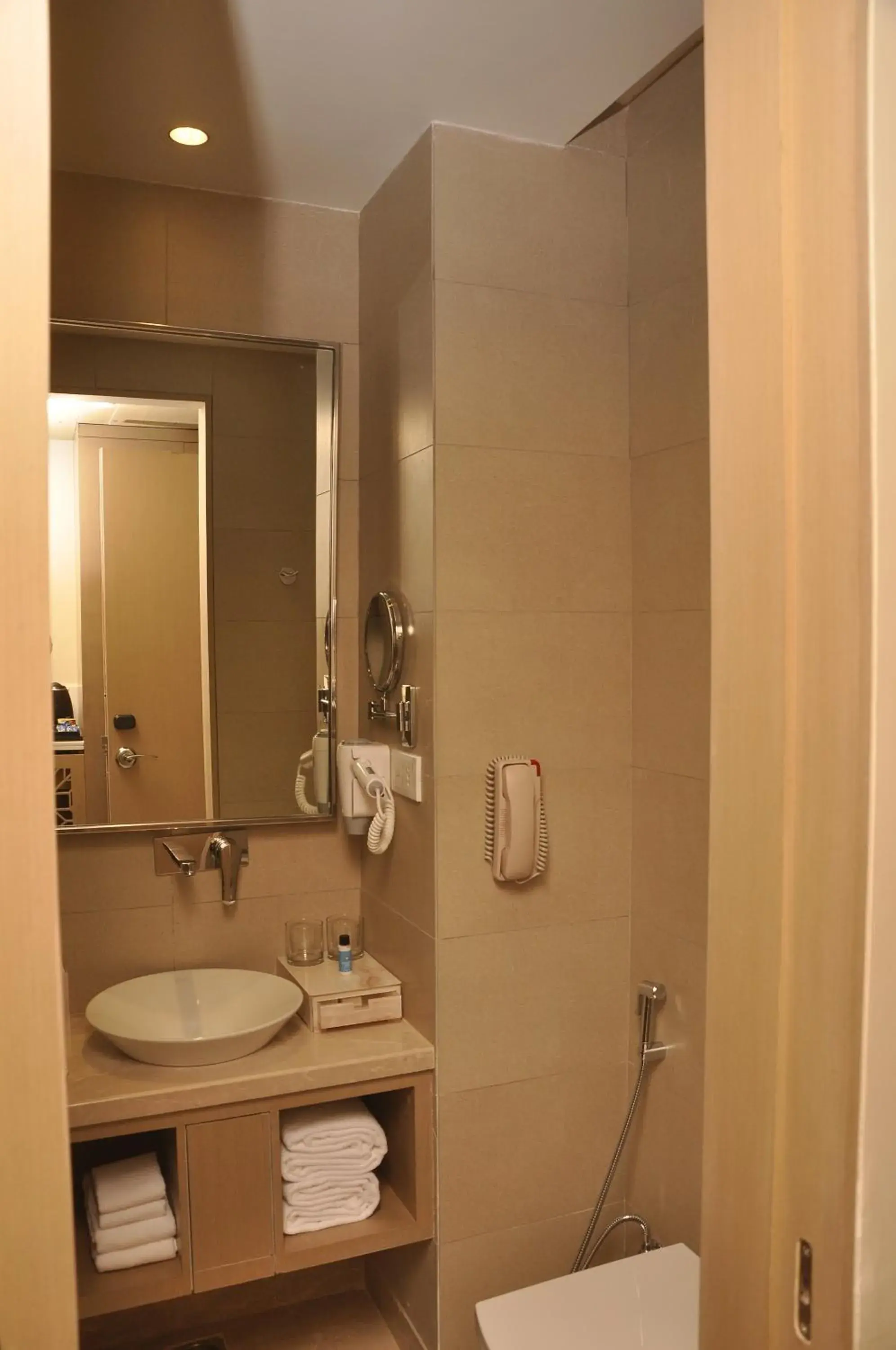 Bathroom in Days Hotel Jaipur Tonk Road By Wyndham Bathroom in Days Hotel Jaipur Tonk Road By Wyndham