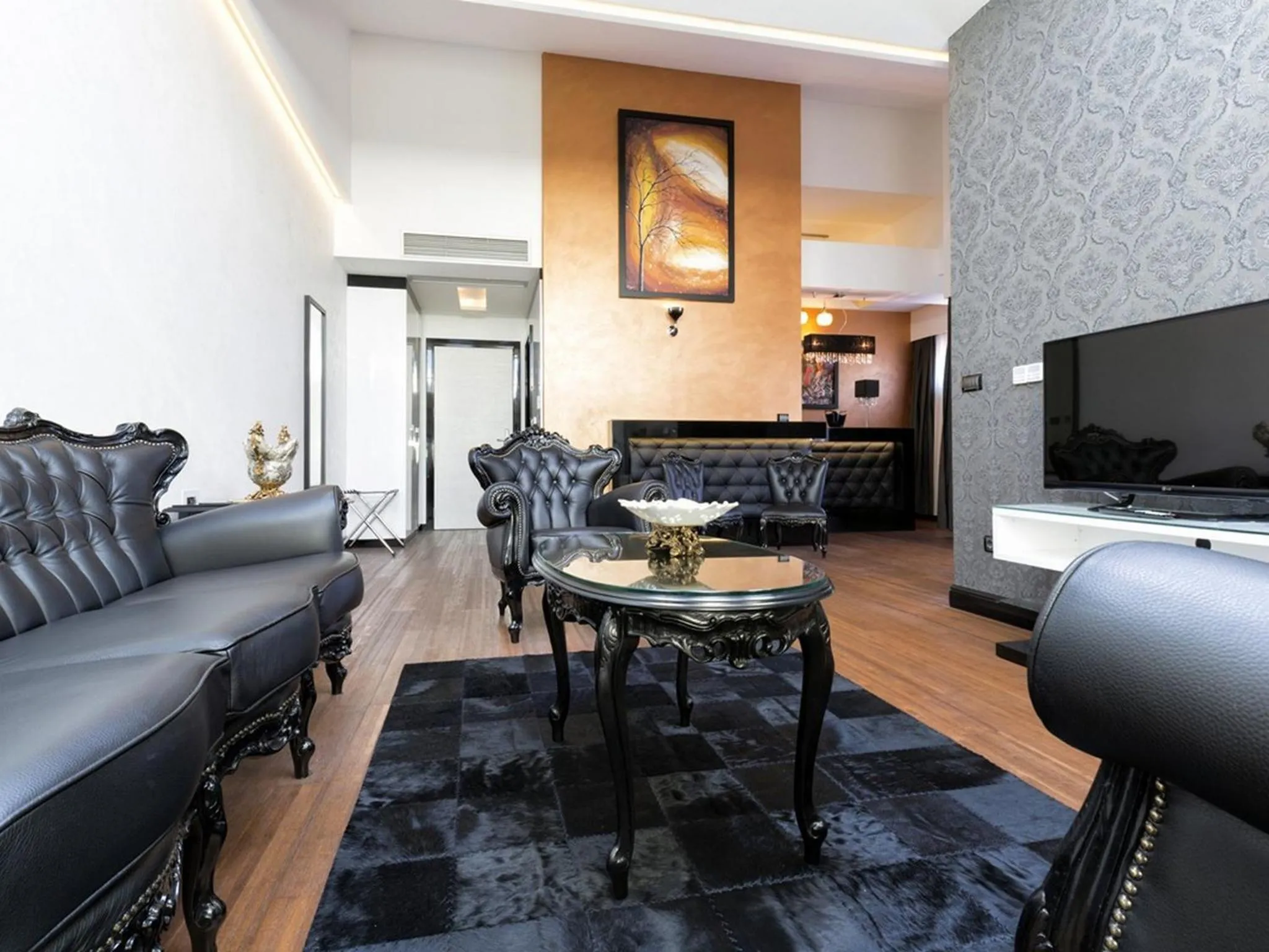 Living room in Nova City Garni Hotel Signature Collection