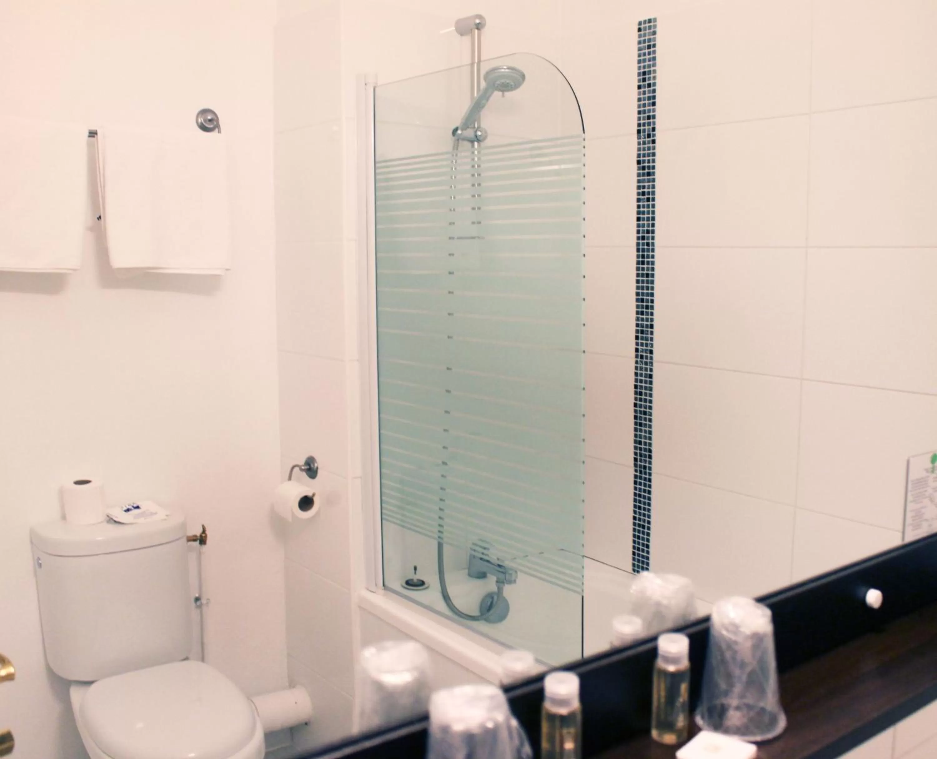 Toilet in The Originals City, Hôtel Paris Sud, Orly-Draveil