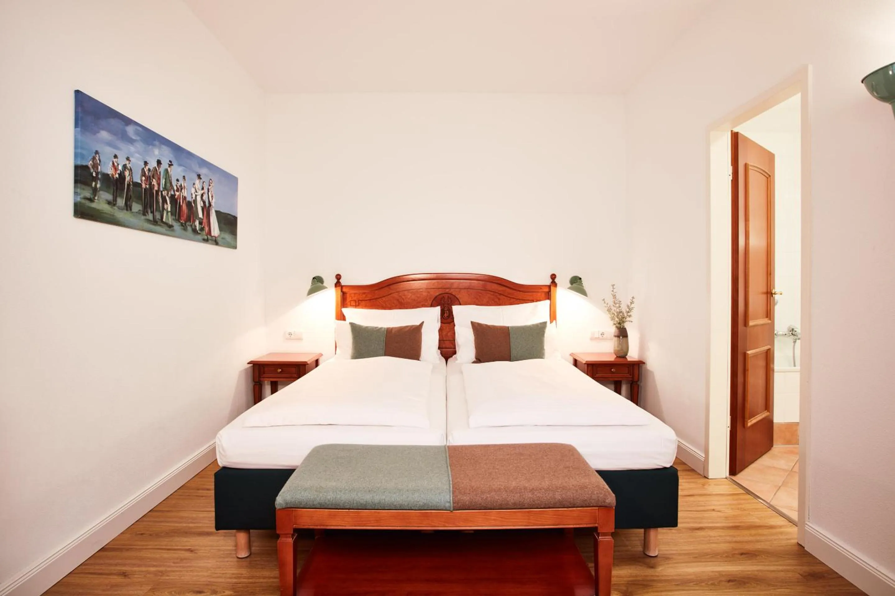 Bed in Hotel Prinzregent München Messe