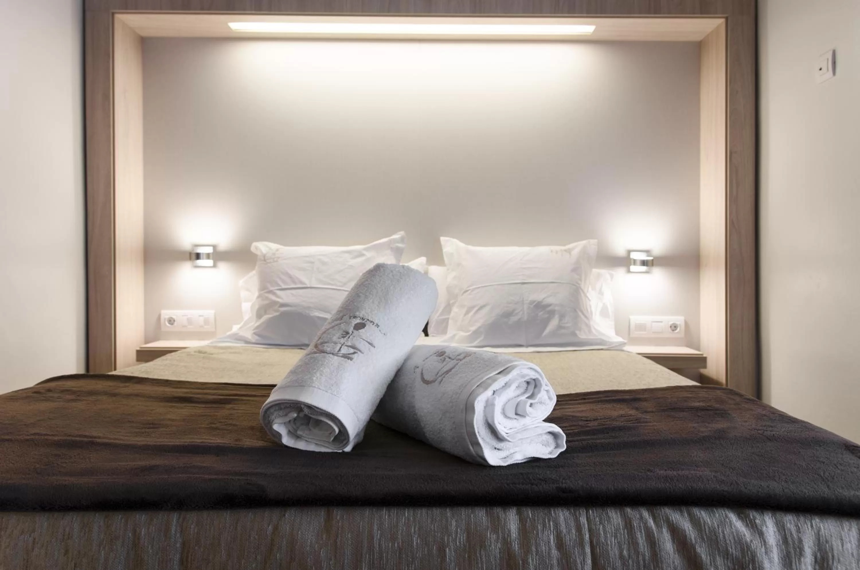 Bed in La Trobada Hotel Boutique