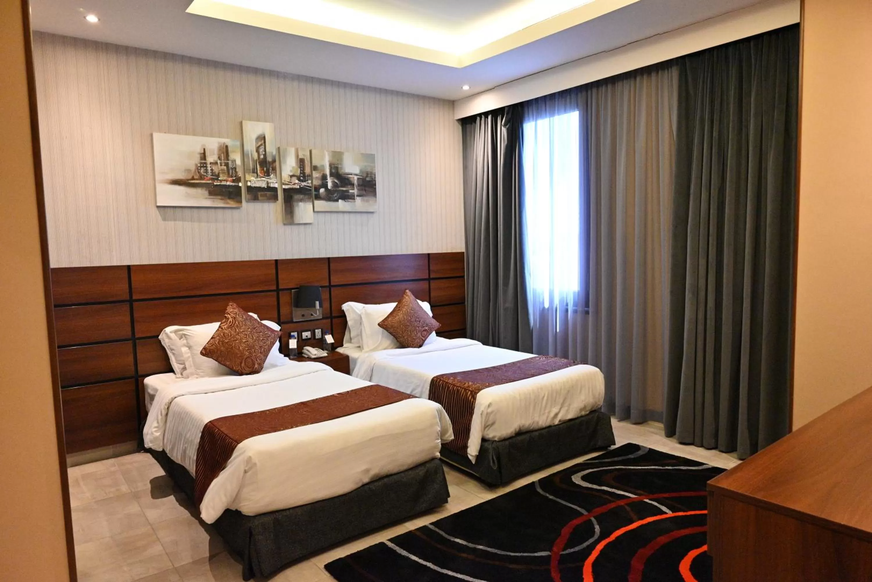 Bed in Q Suites Jeddah by EWA - Managed by HMH