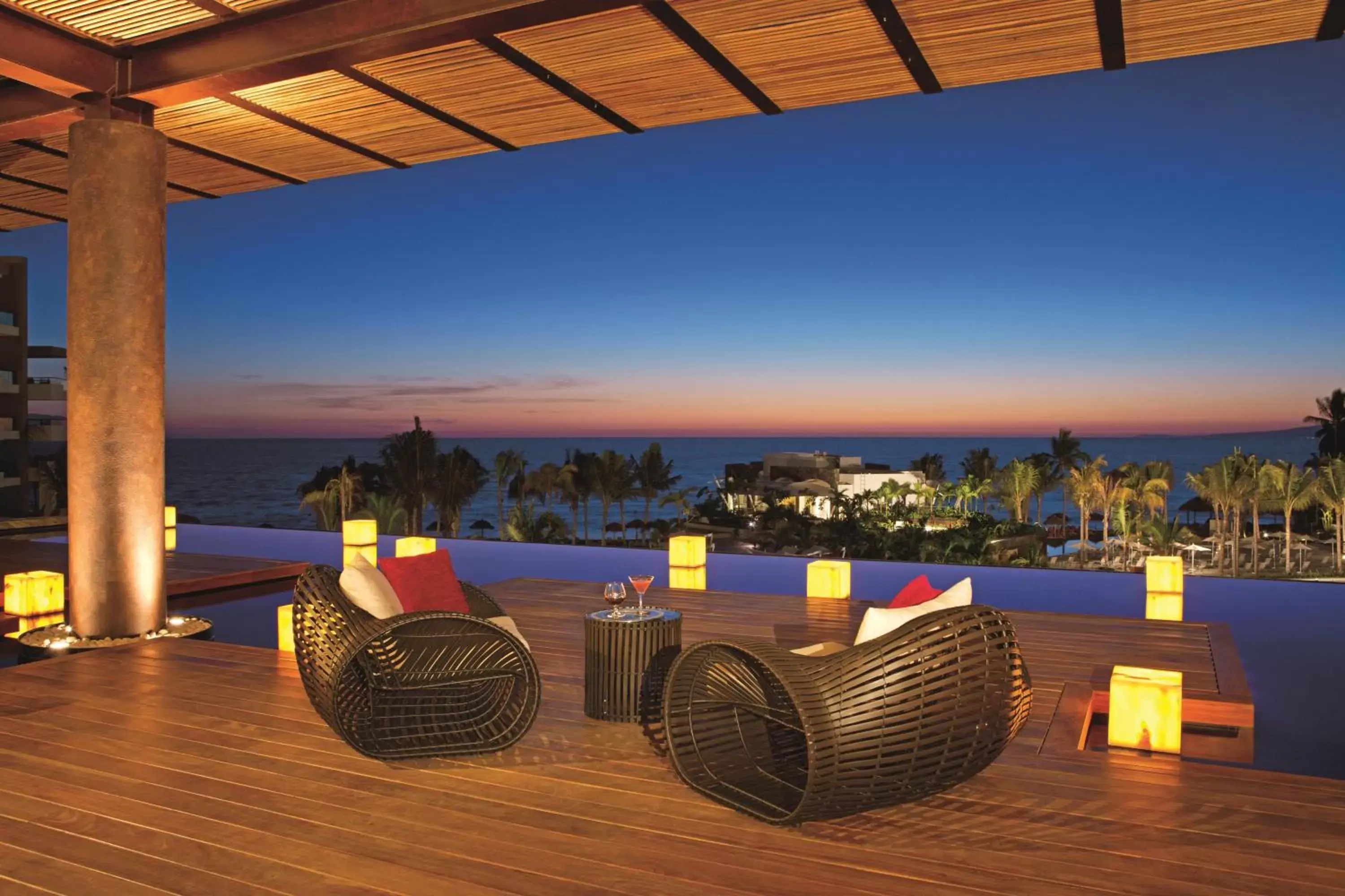 Balcony/Terrace in Secrets Vallarta Bay Resort & SPA - Adults Only