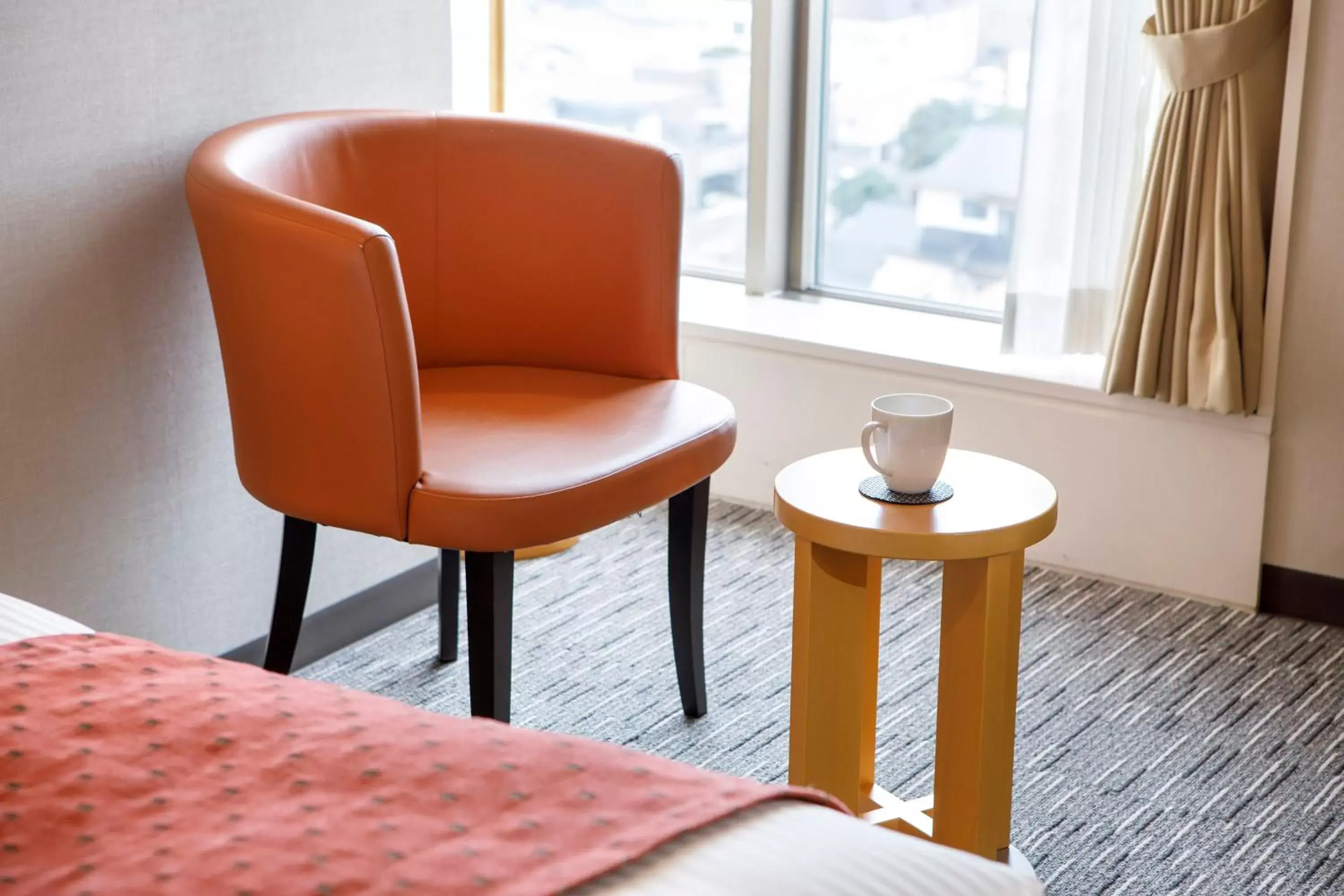 Decorative detail, Seating Area in HOTEL MYSTAYS Hakodate Goryokaku