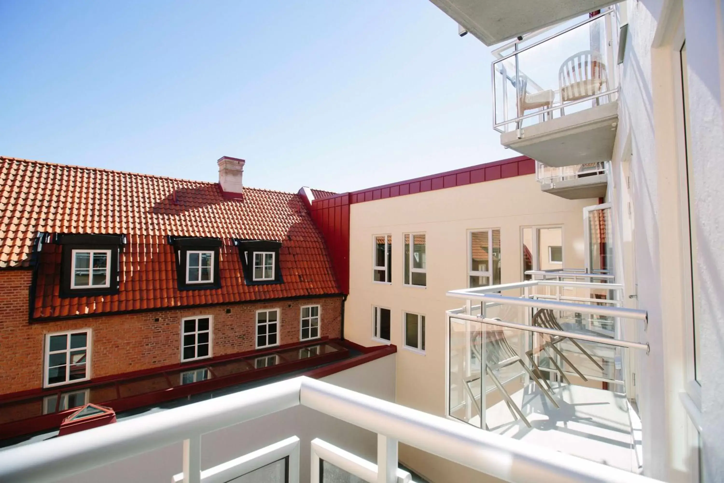 Photo of the whole room, Balcony/Terrace in Best Western Plus Hotell Nordic Lund