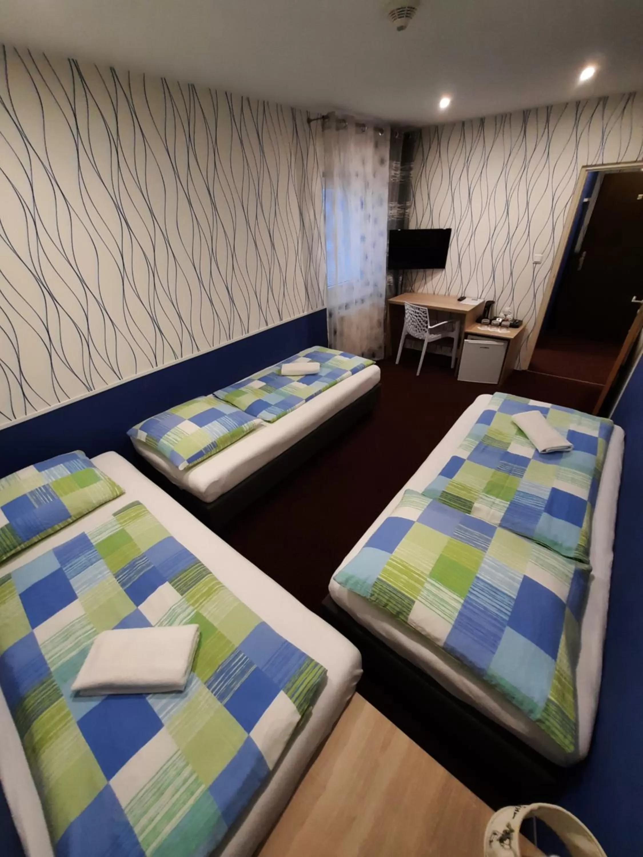 Bed in Hotel Boršičanka