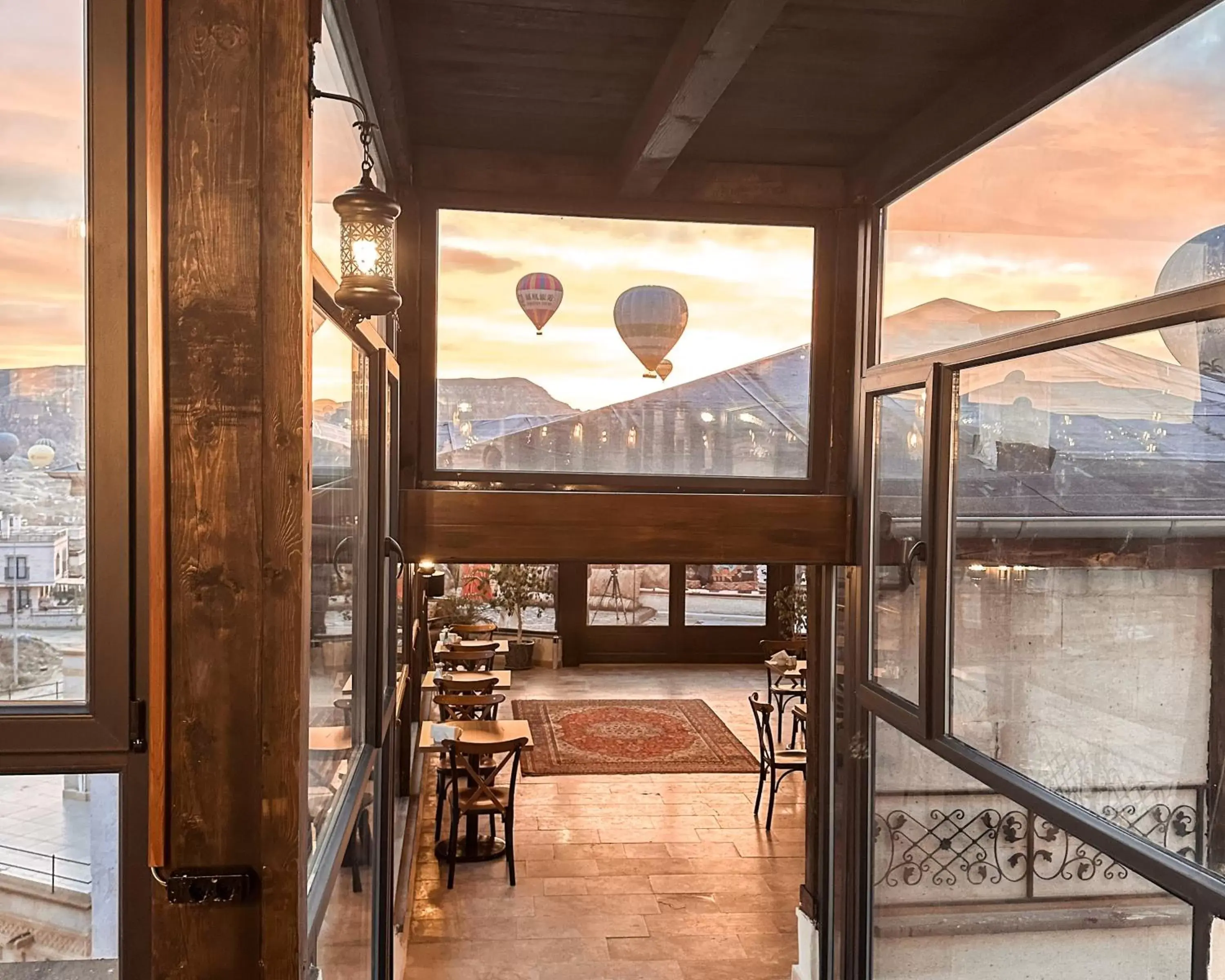 Balcony/Terrace in Osmanli Cappadocia Hotel