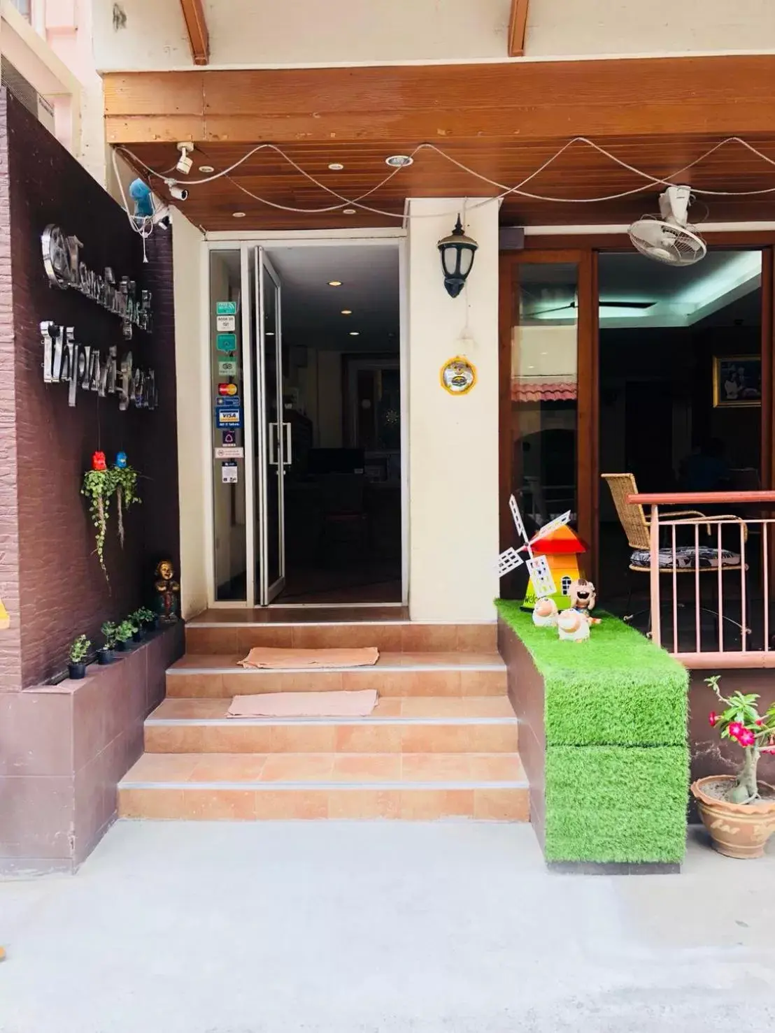 Facade/entrance in Thipurai Beach Hotel