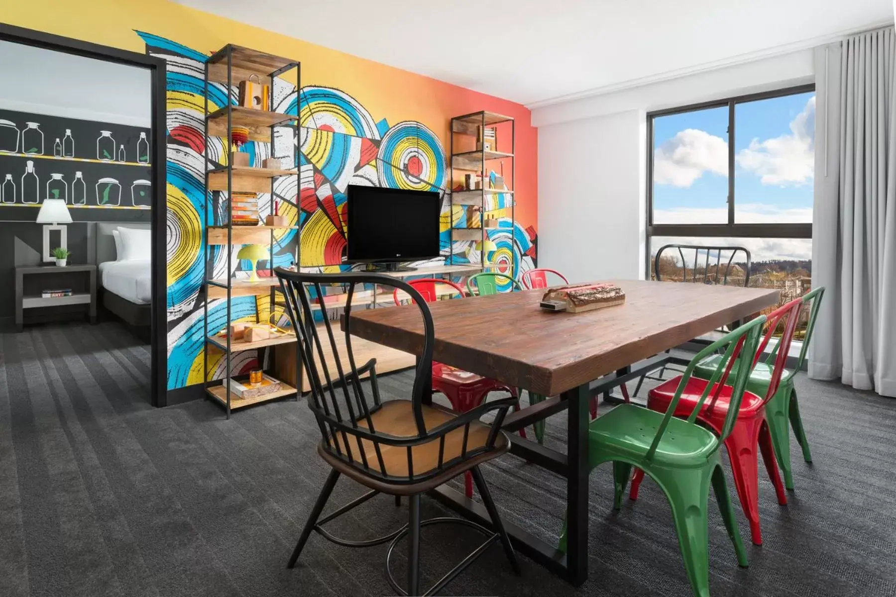 Photo of the whole room in Studio Allston Hotel Boston Photo of the whole room in Studio Allston Hotel Boston