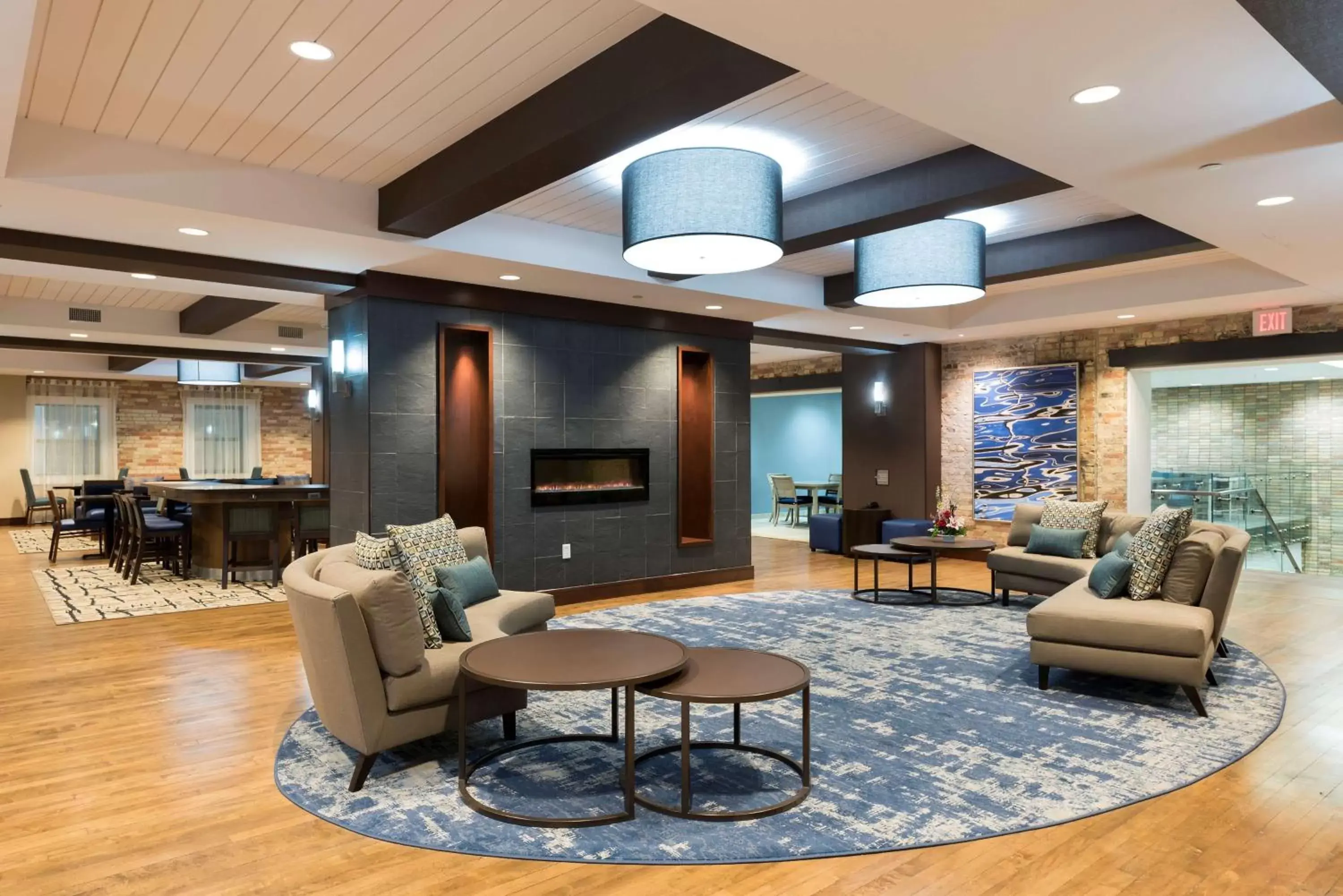 Lobby or reception, Lobby/Reception in Homewood Suites by Hilton Grand Rapids Downtown