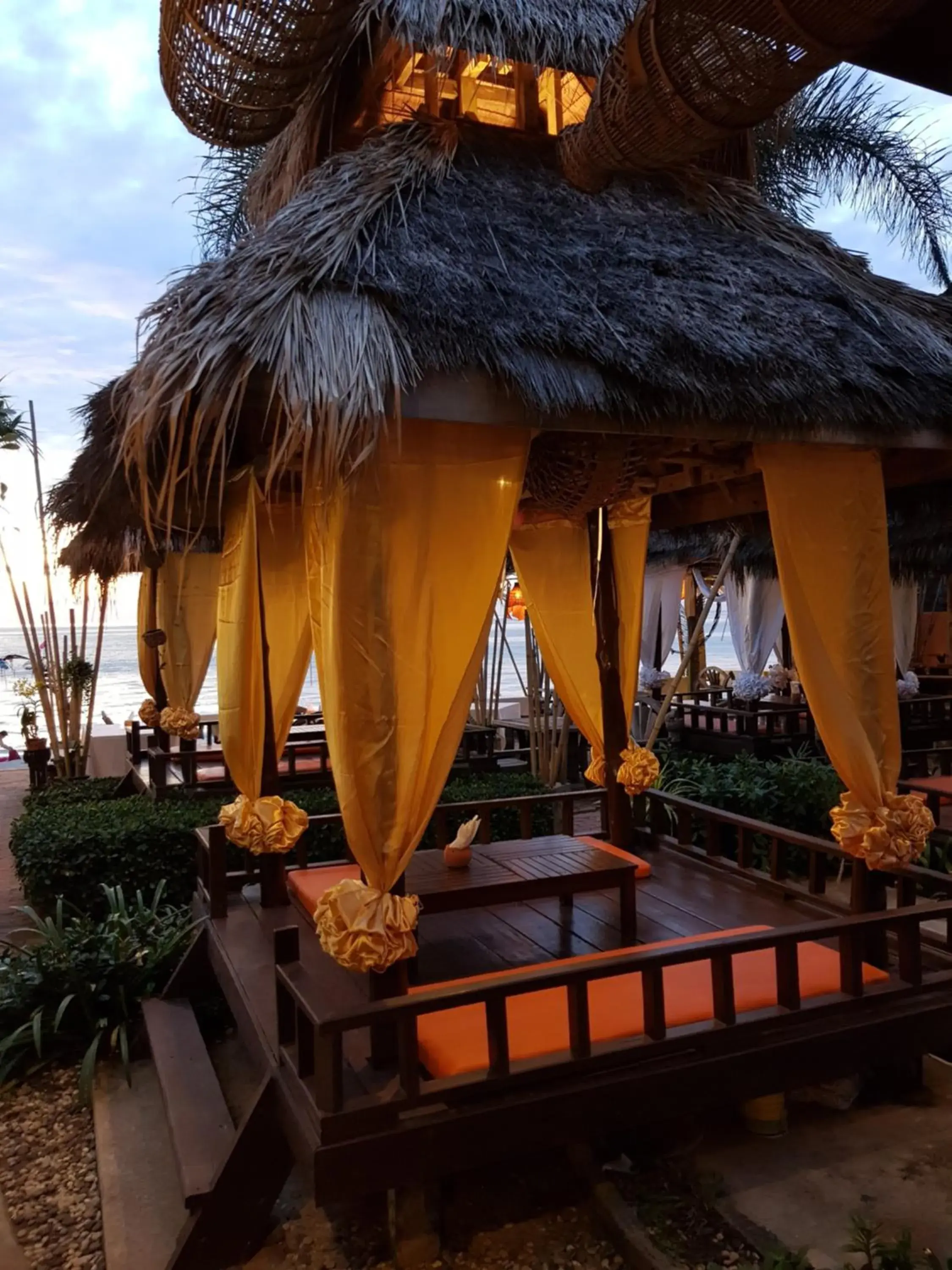 Dining area in Clean Beach Resort