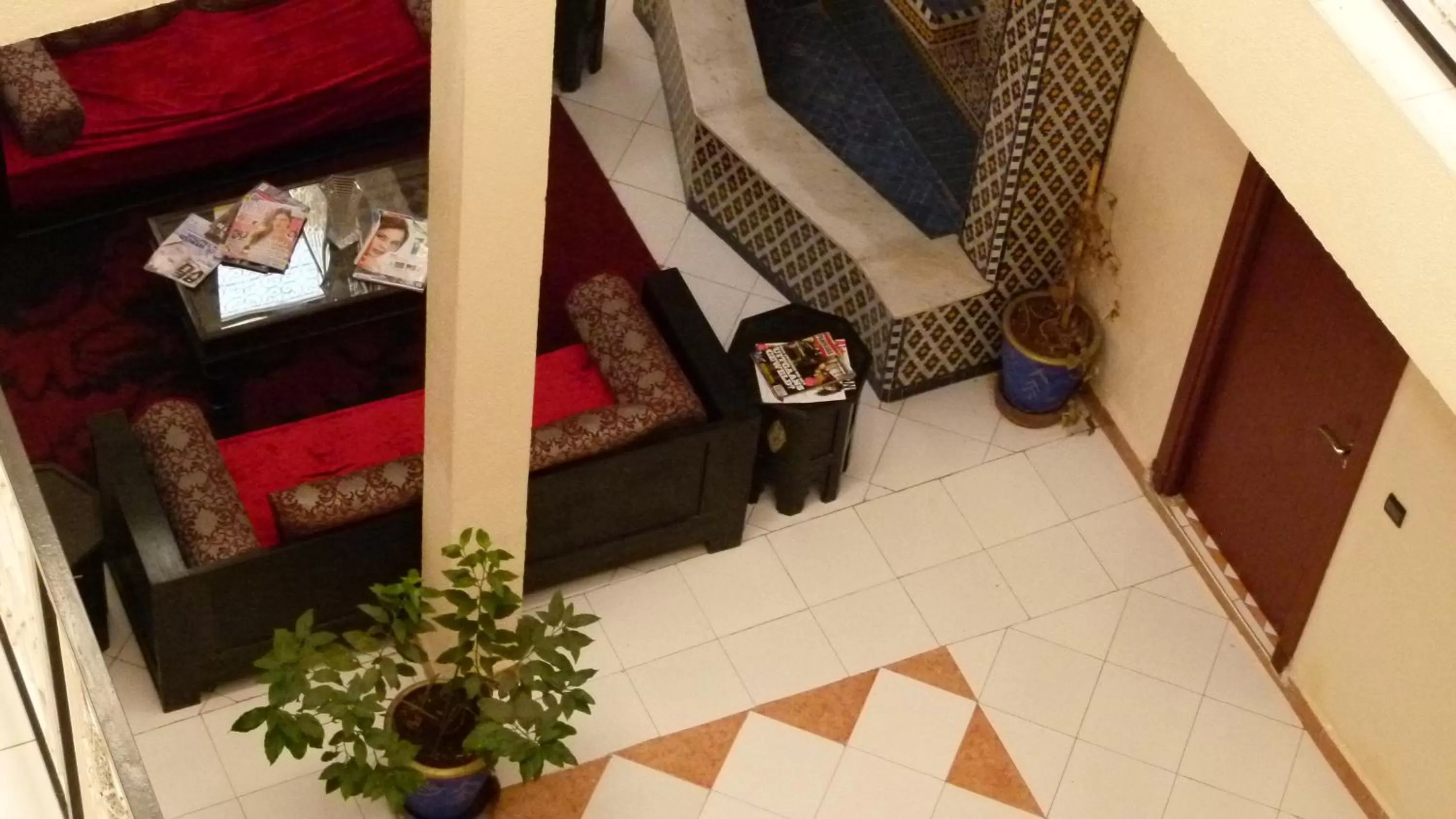 Seating area in Hôtel Narjisse