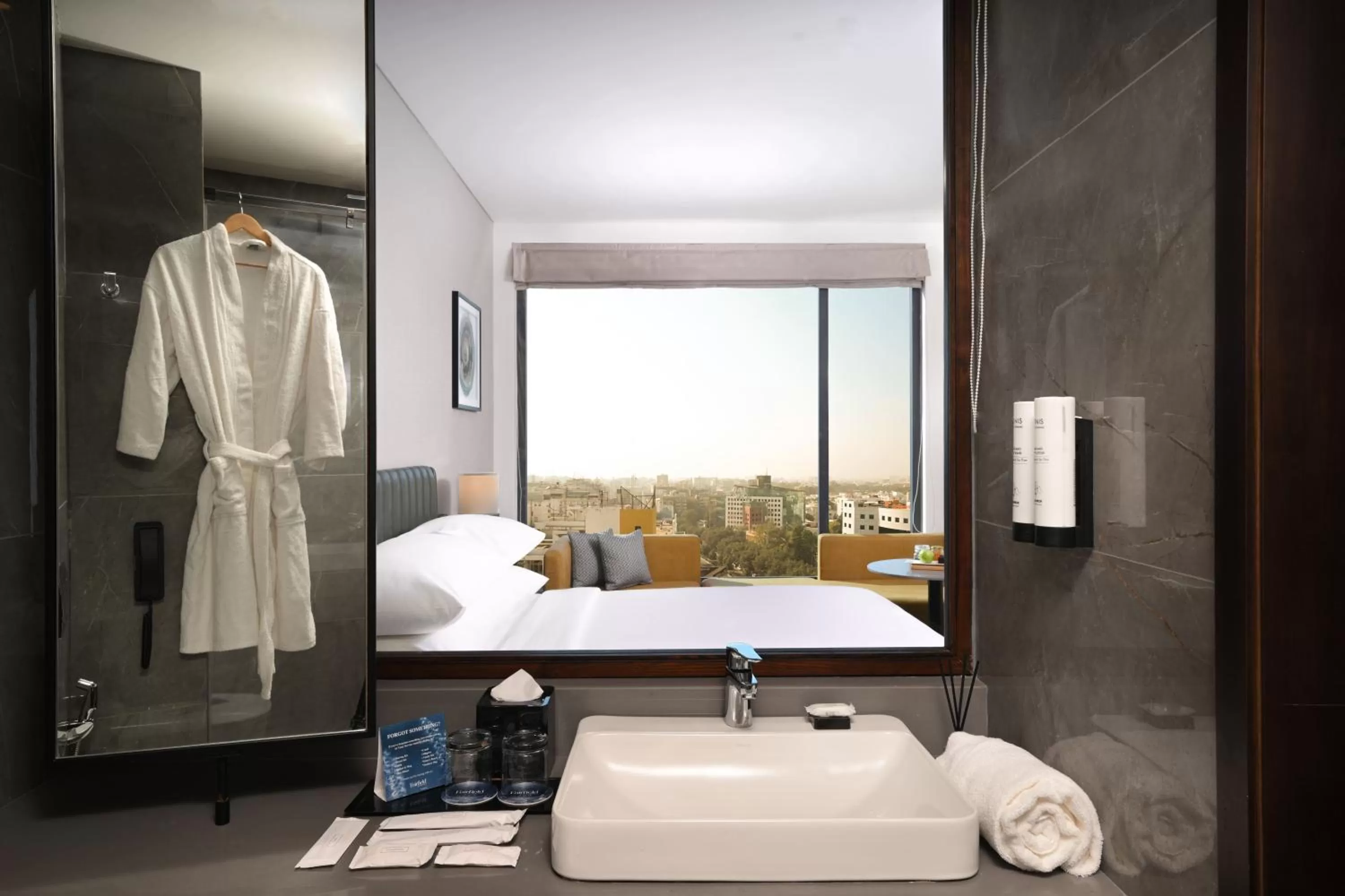 Bathroom in Fairfield by Marriott Vadodara