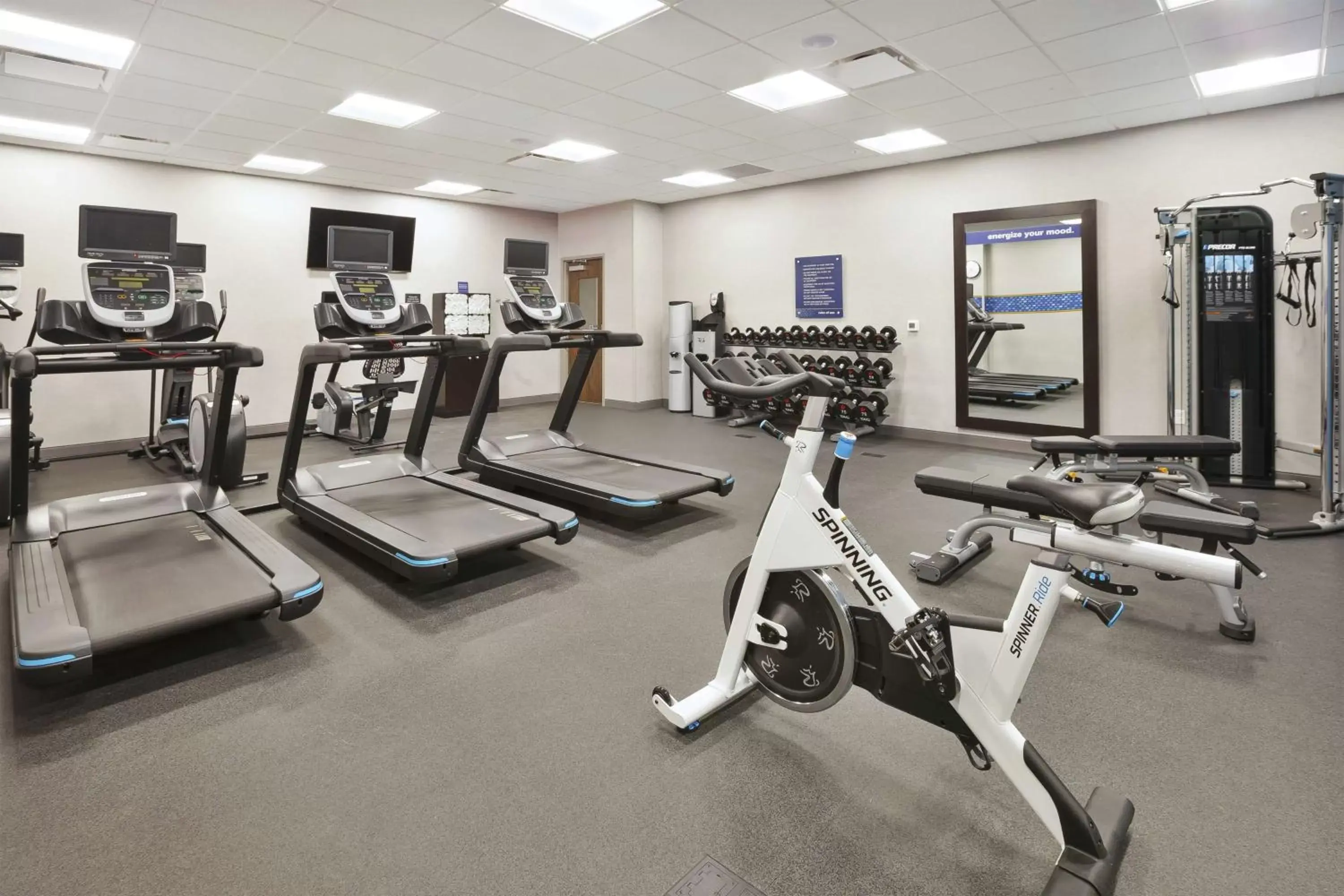 Fitness centre/facilities, Fitness Center/Facilities in Hampton Inn & Suites Grandville Grand Rapids South