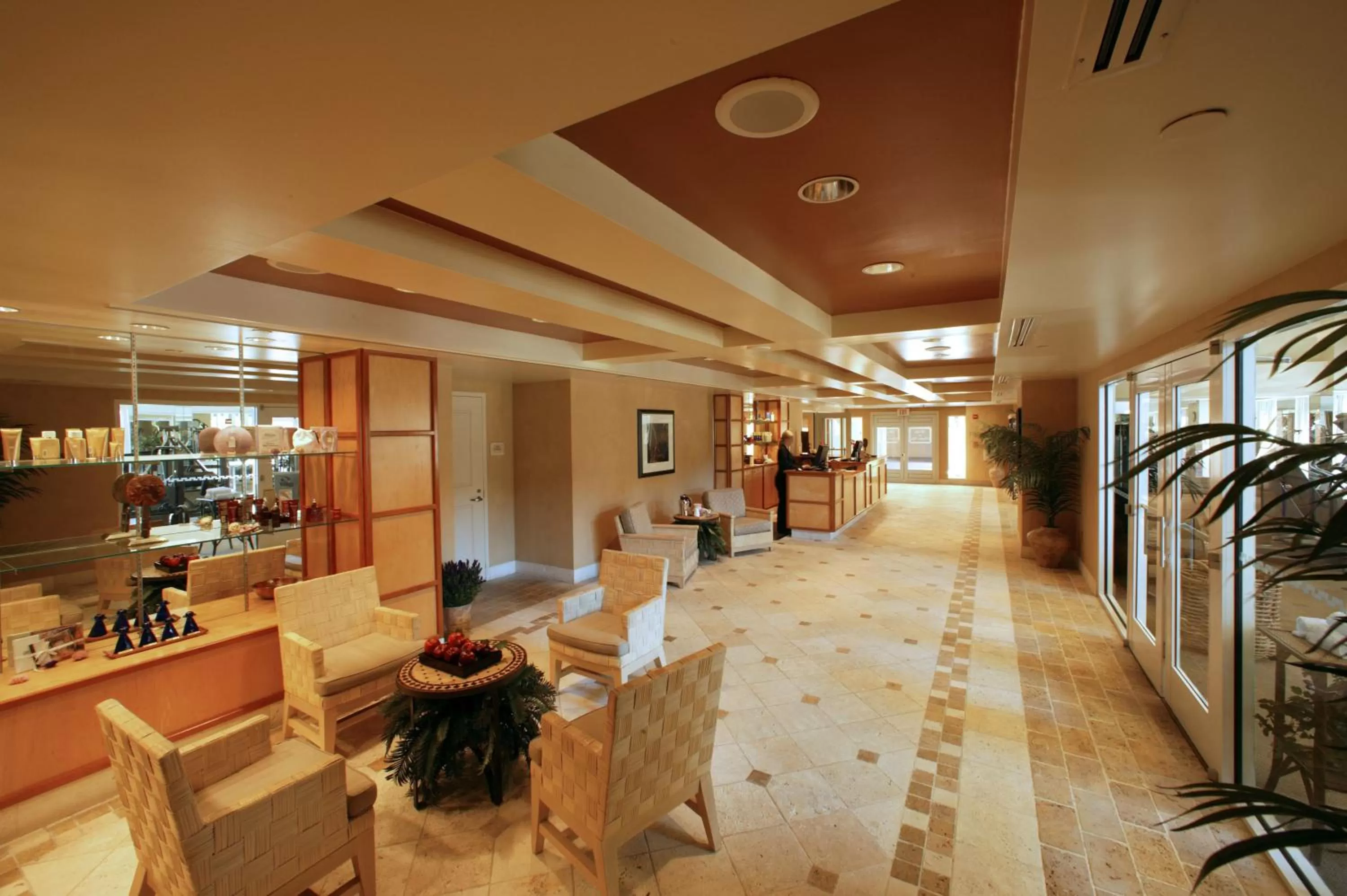 Lobby or reception in Universal's Loews Portofino Bay Hotel