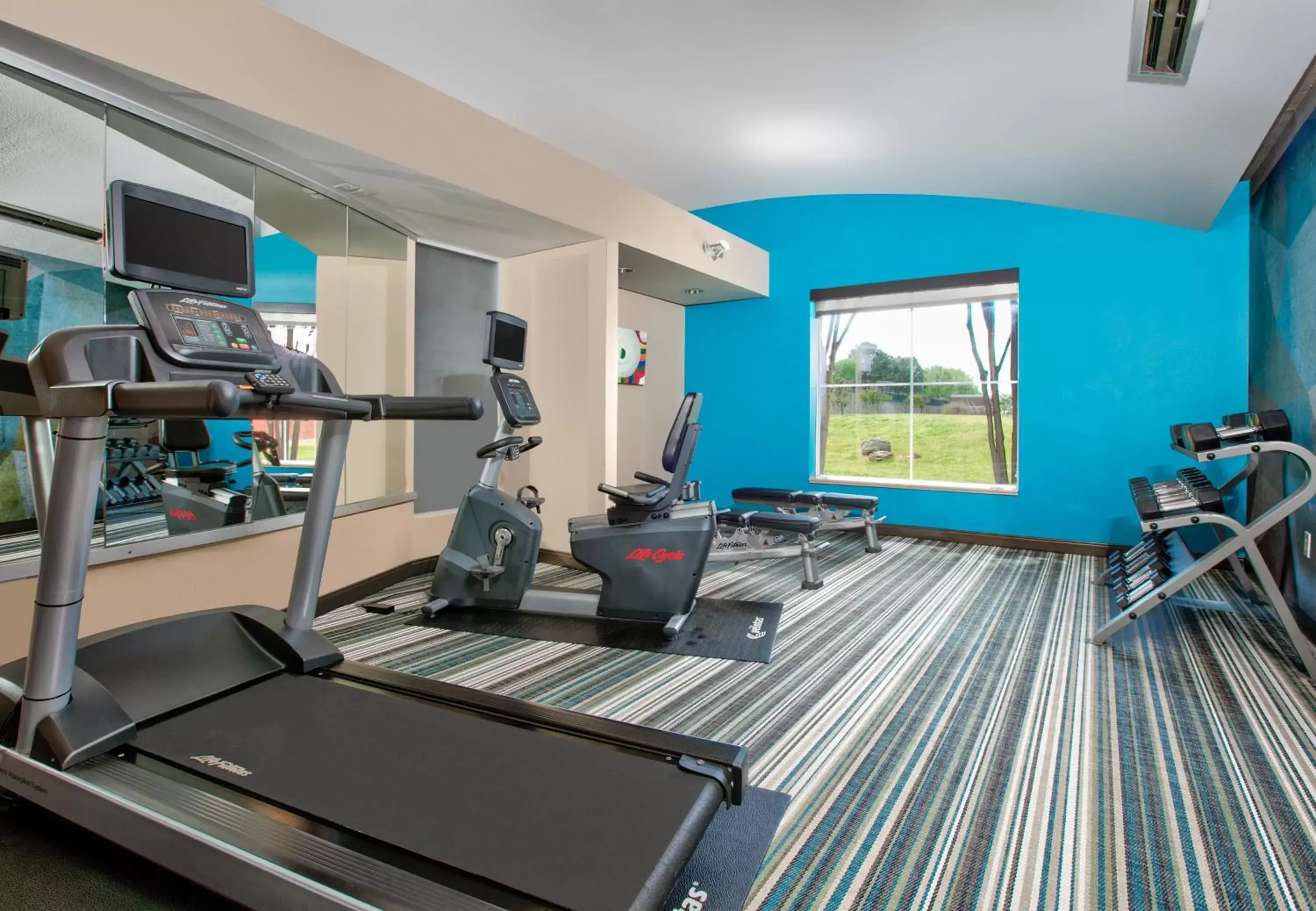 Fitness centre/facilities, Fitness Center/Facilities in Candlewood Suites Dallas Fort Worth South, an IHG Hotel