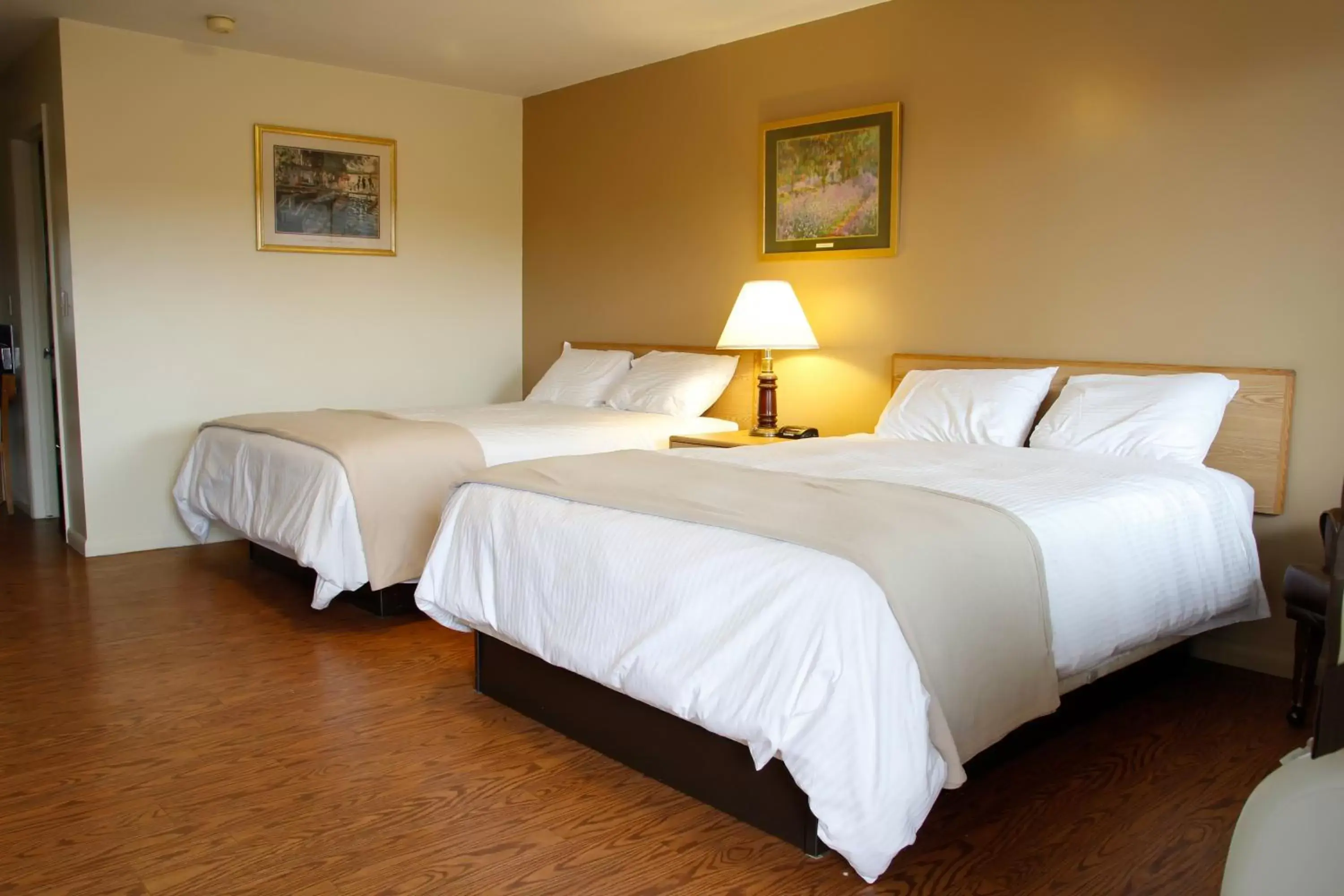 Bed in Motel 6-Tremonton, UT