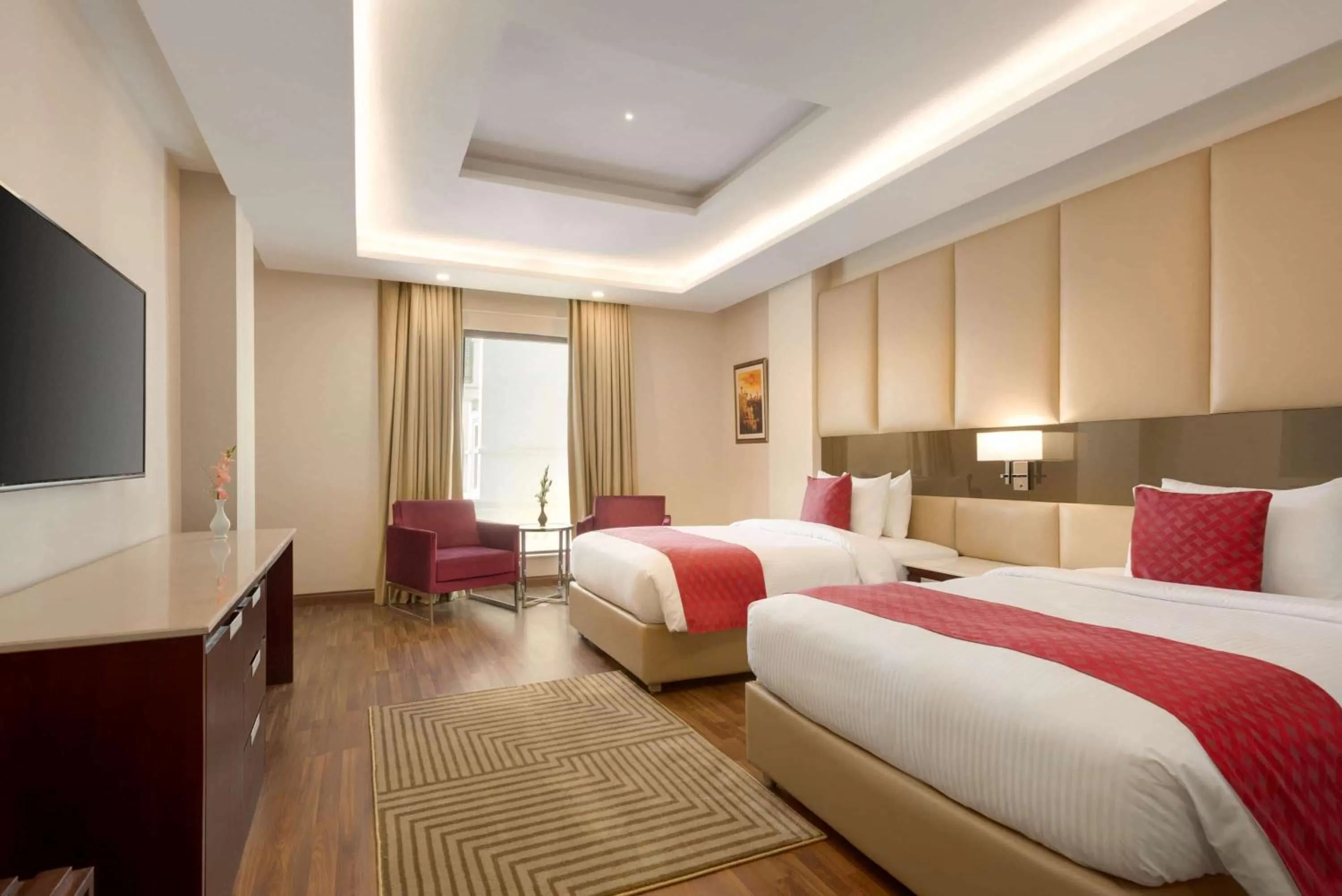 Photo of the whole room, Bed in Ramada by Wyndham Lahore Gulberg II