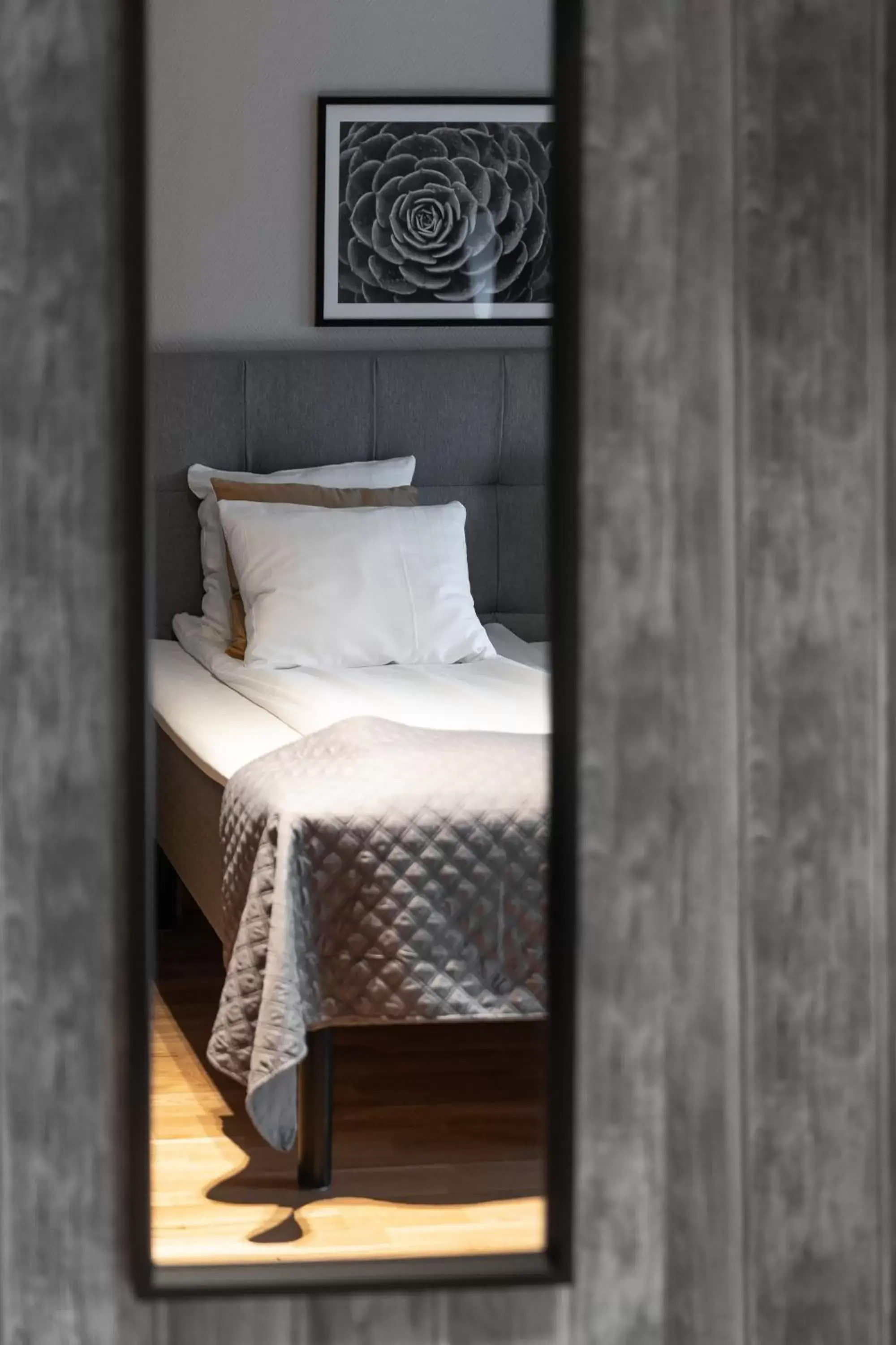 Bed, Room Photo in Ludvika Stadshotell