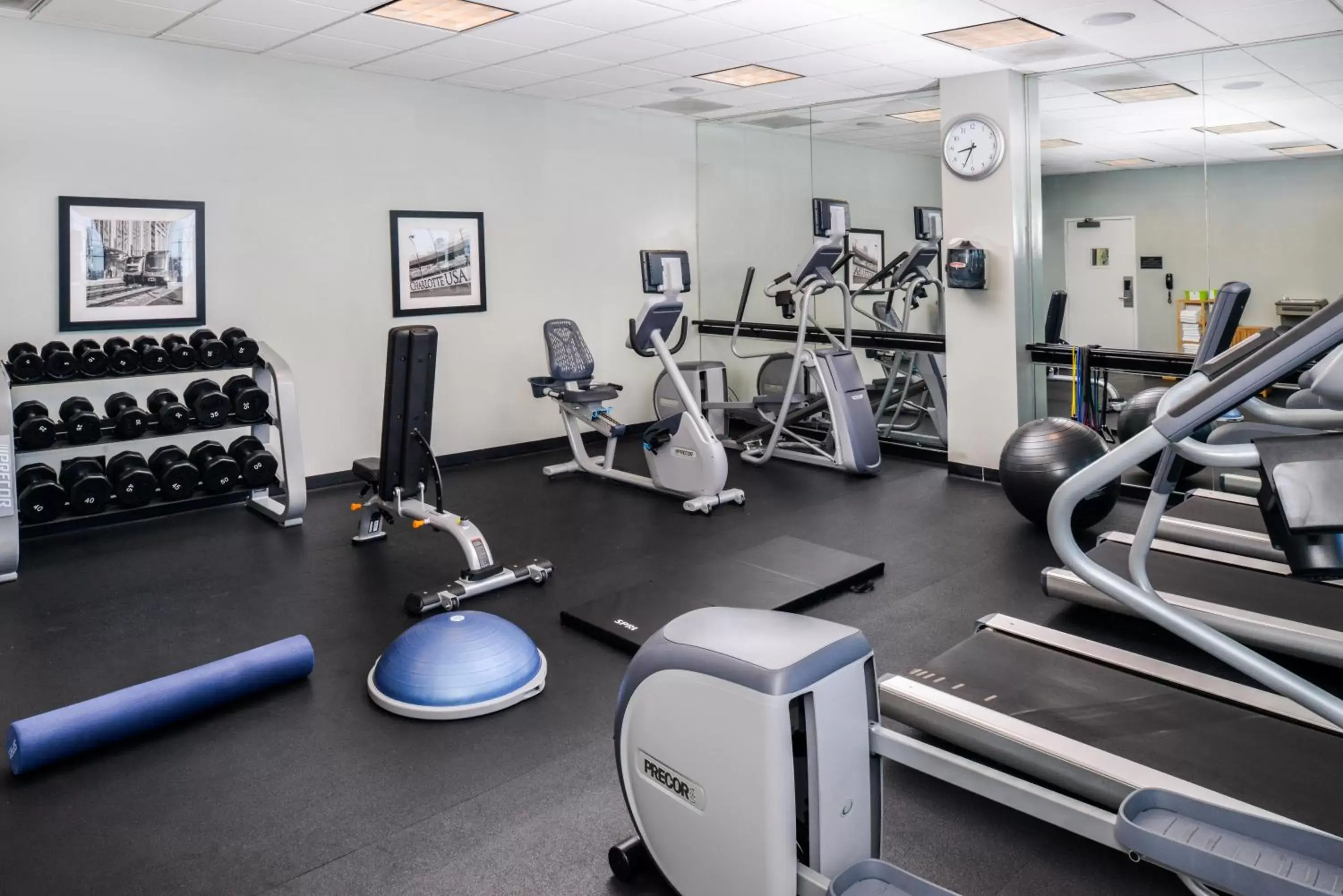 Fitness centre/facilities, Fitness Center/Facilities in Holiday Inn Charlotte Center City, an IHG Hotel
