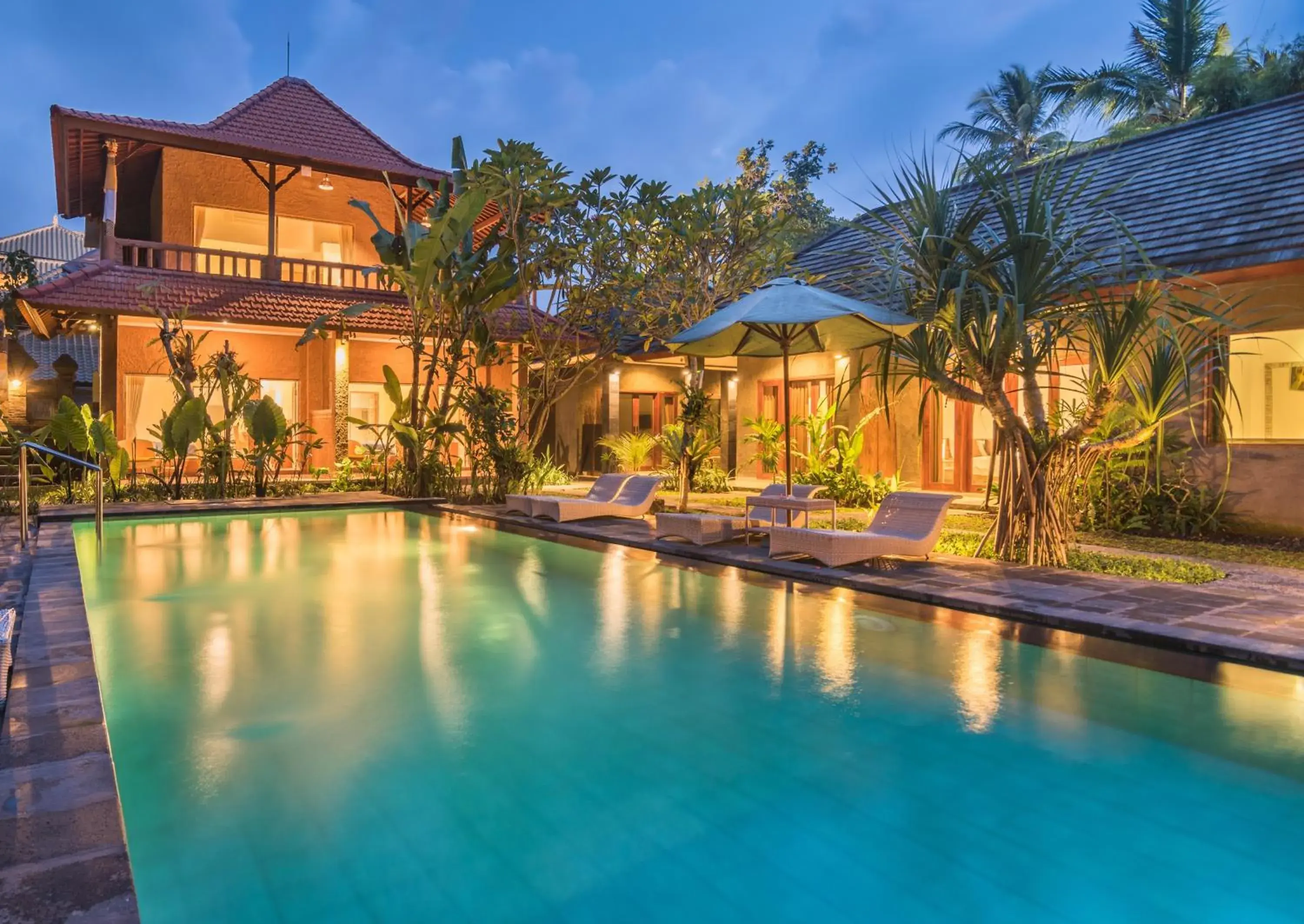 Garden, Swimming Pool in Ubad Retreat, A Local Family Run Hotel