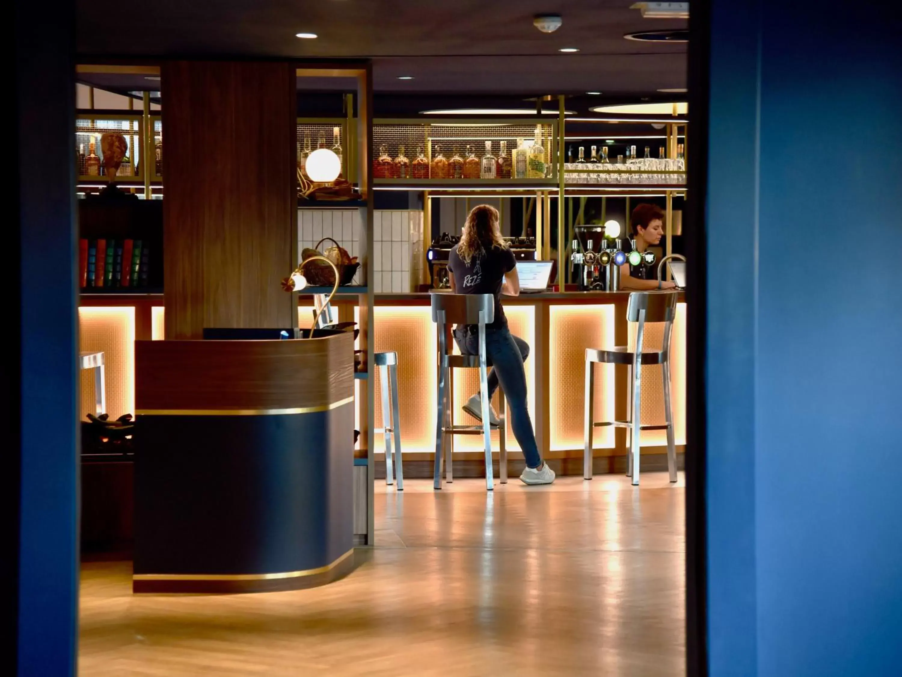 Lounge or bar in Ibis Budget Nantes Reze Aeroport