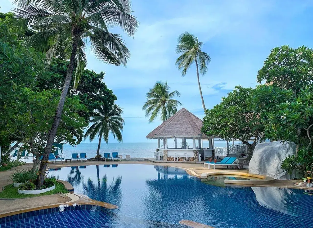 Swimming Pool in Sand Sea Resort & Spa - Lamai Beach , Koh Samui