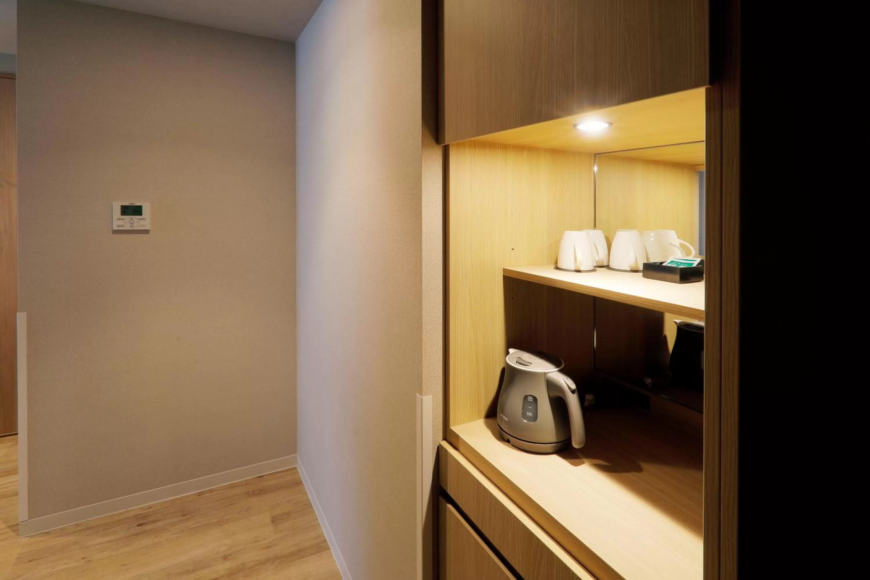 Coffee/tea facilities, Bed in JR Inn Sapporo Kita 2 Jo