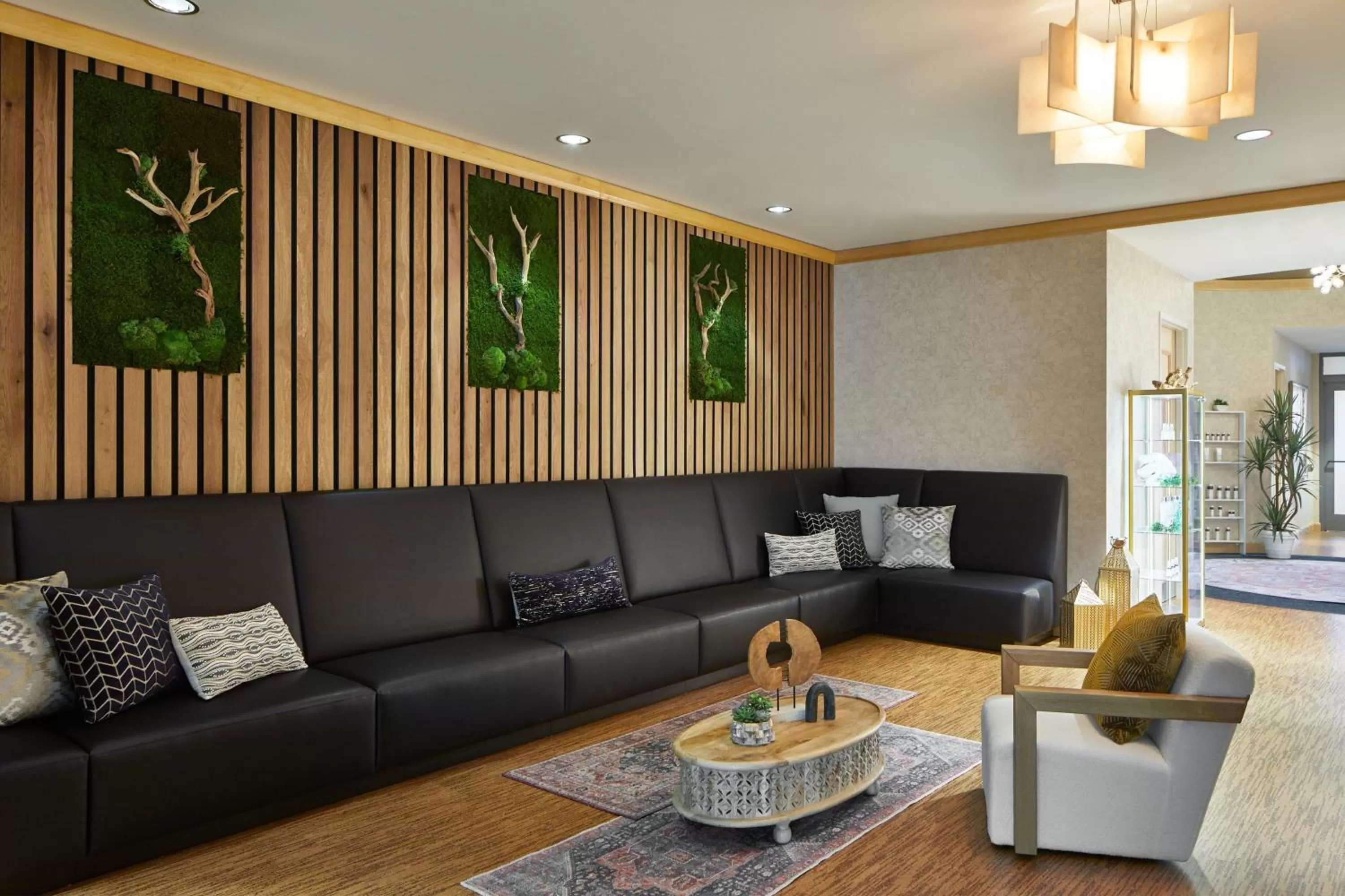 Lounge or bar in Lancaster Marriott at Penn Square