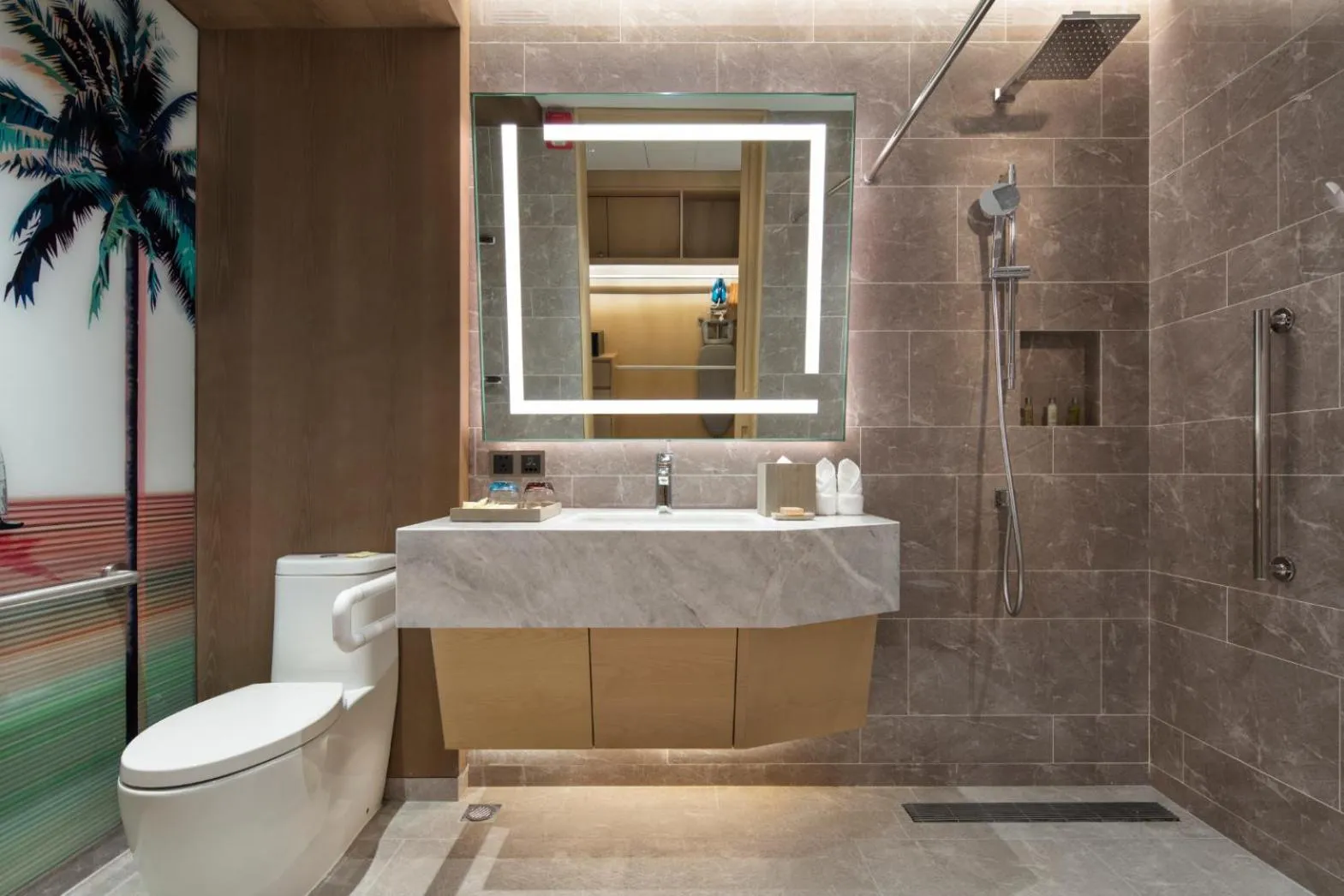 Toilet in Hilton Garden Inn Sanya