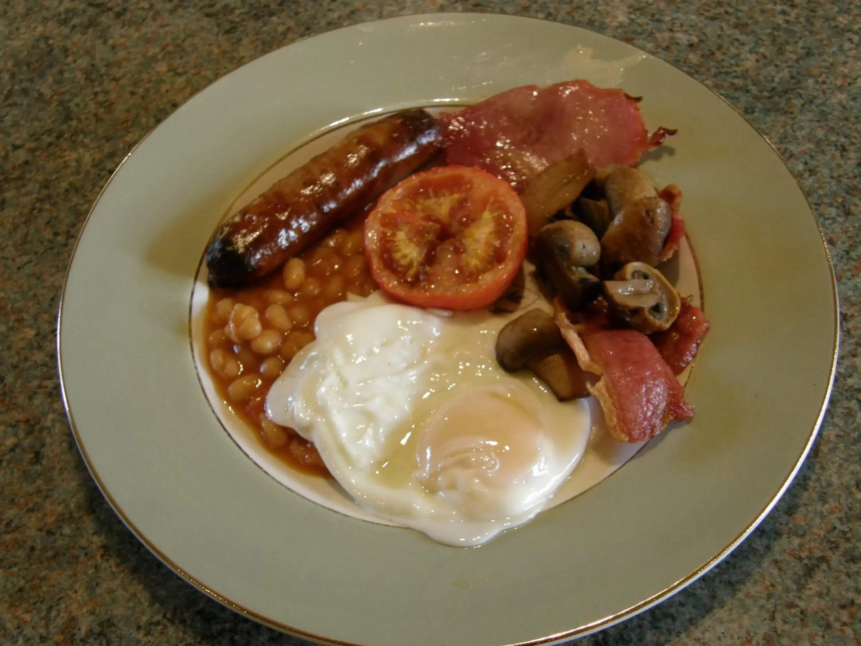 English/Irish breakfast in Lea House Bed and Breakfast