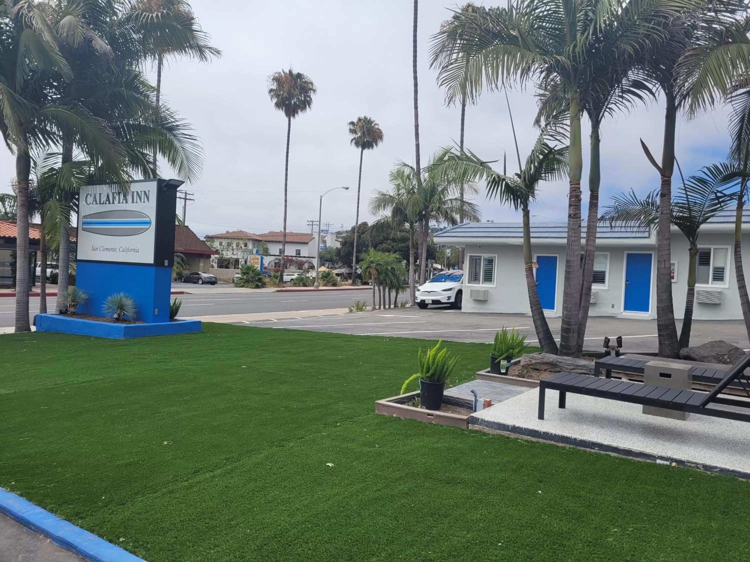 Garden in Calafia Inn San Clemente Newly renovated