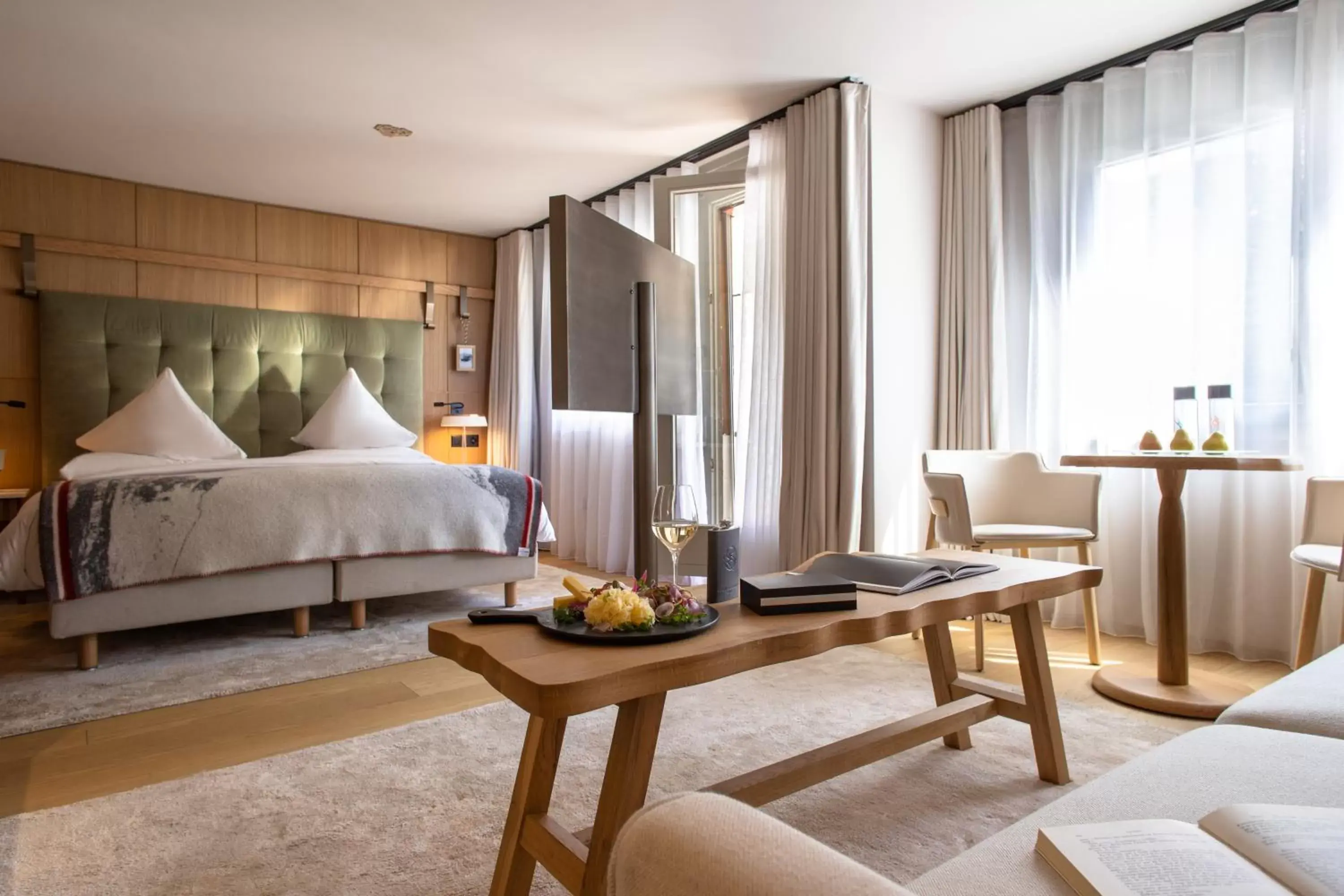 Bedroom, Bed in Schweizerhof Zermatt - a Small Luxury Hotel