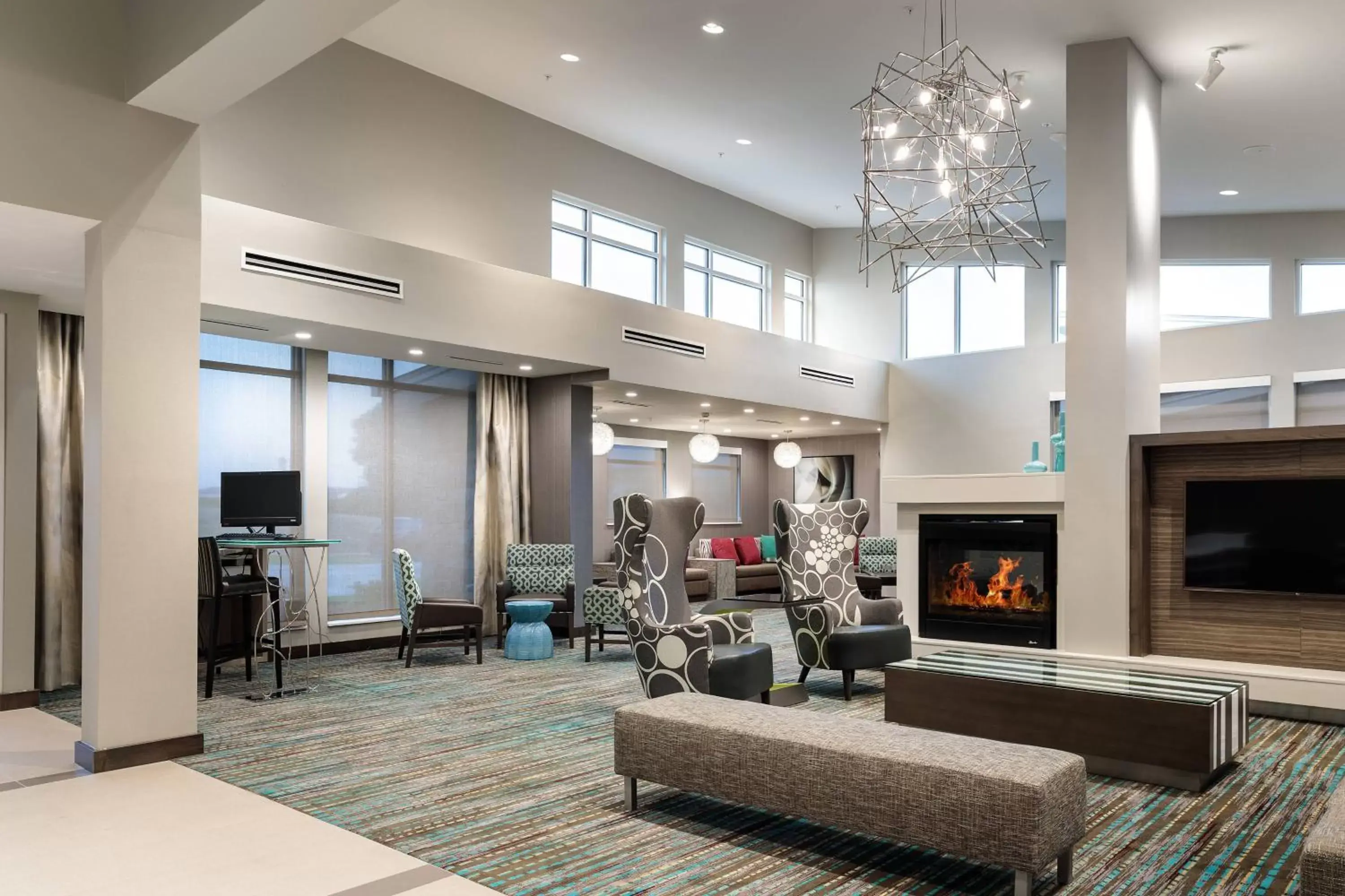 Business facilities, Lobby/Reception in Residence Inn by Marriott Dallas Plano/Richardson at Coit Rd.