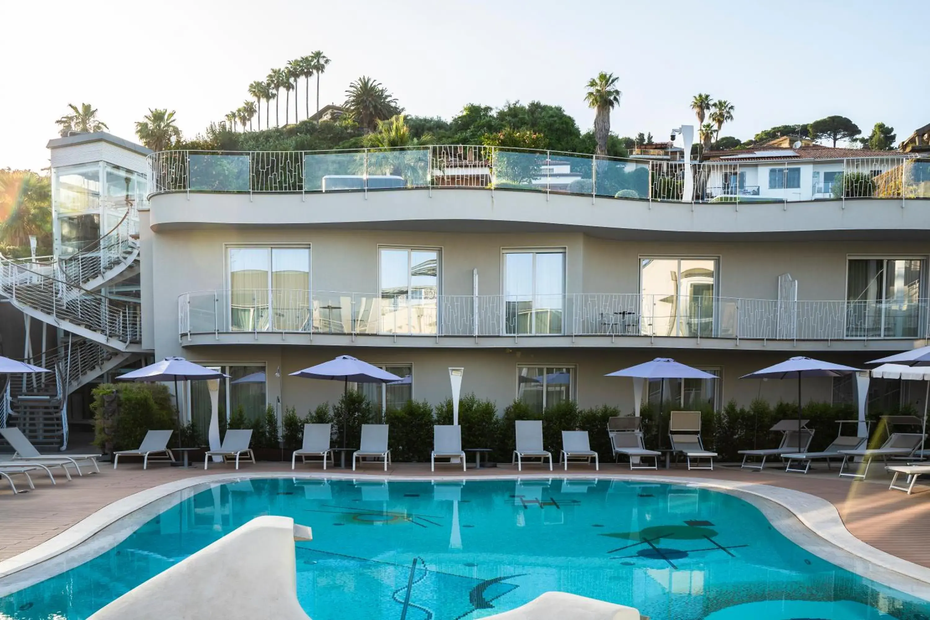 Pool view, Swimming Pool in Hotel Malavoglia