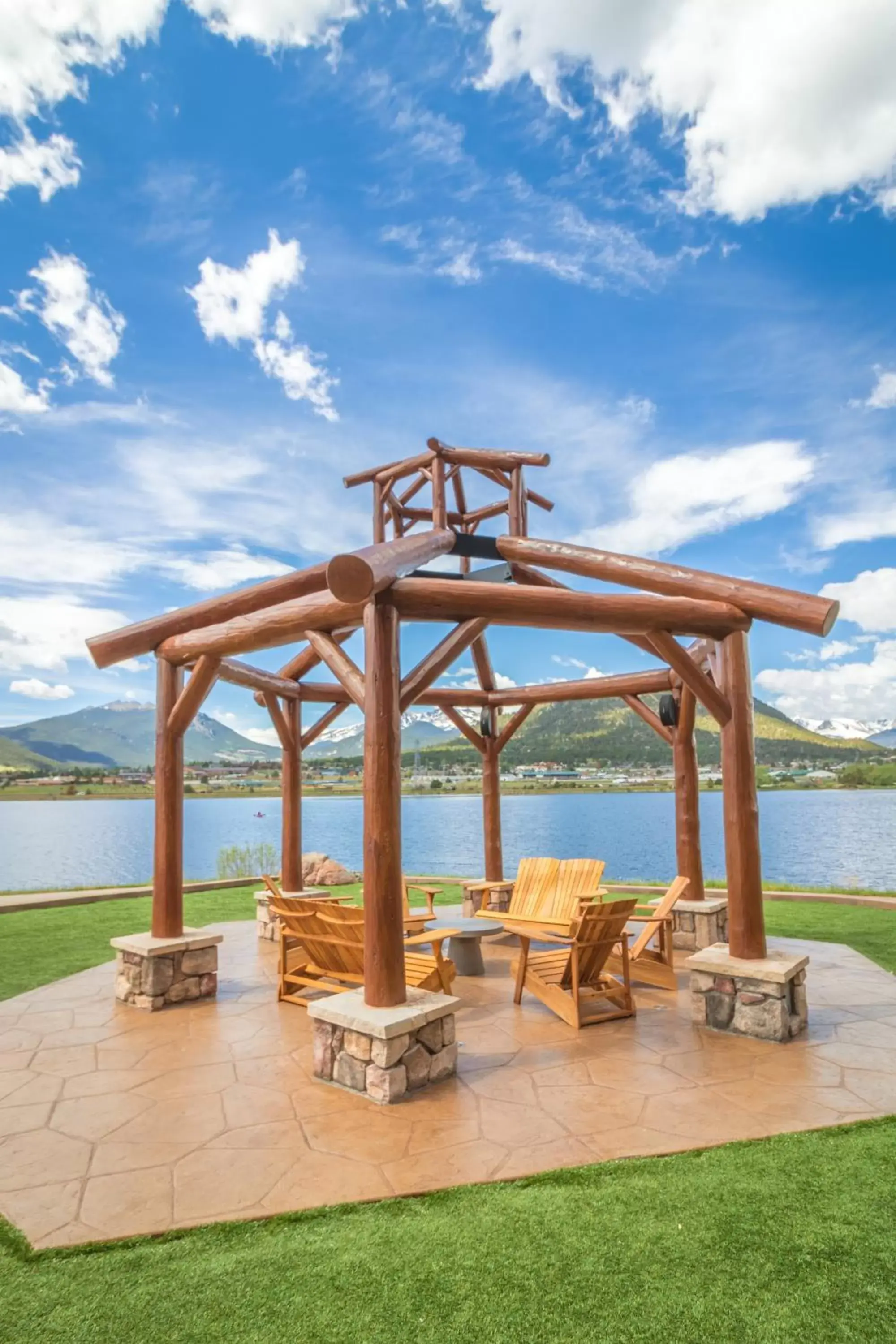 Patio in The Estes Park Resort