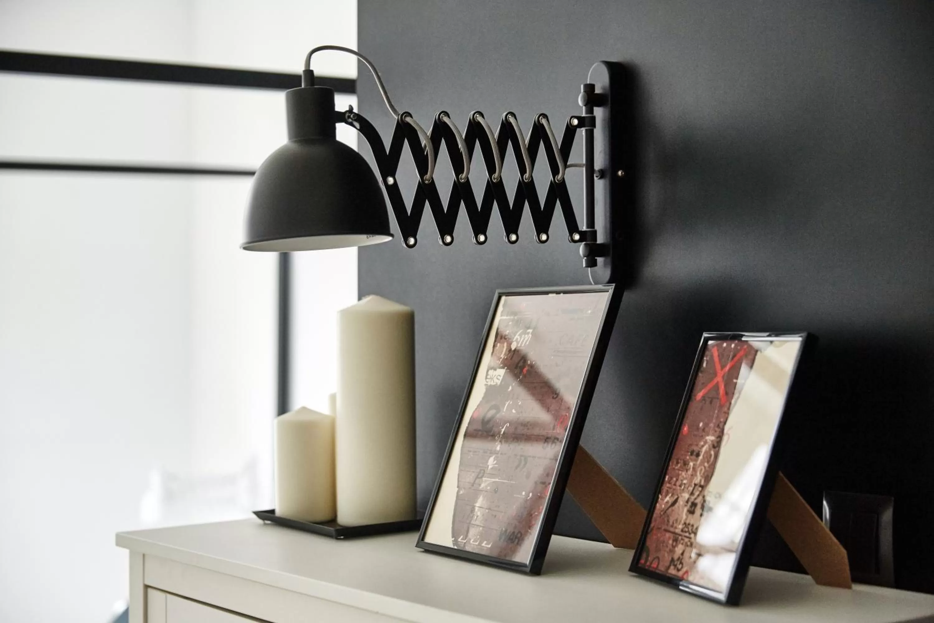 Decorative detail in FOUR STORIES APARTMENTS - Krasinskiego