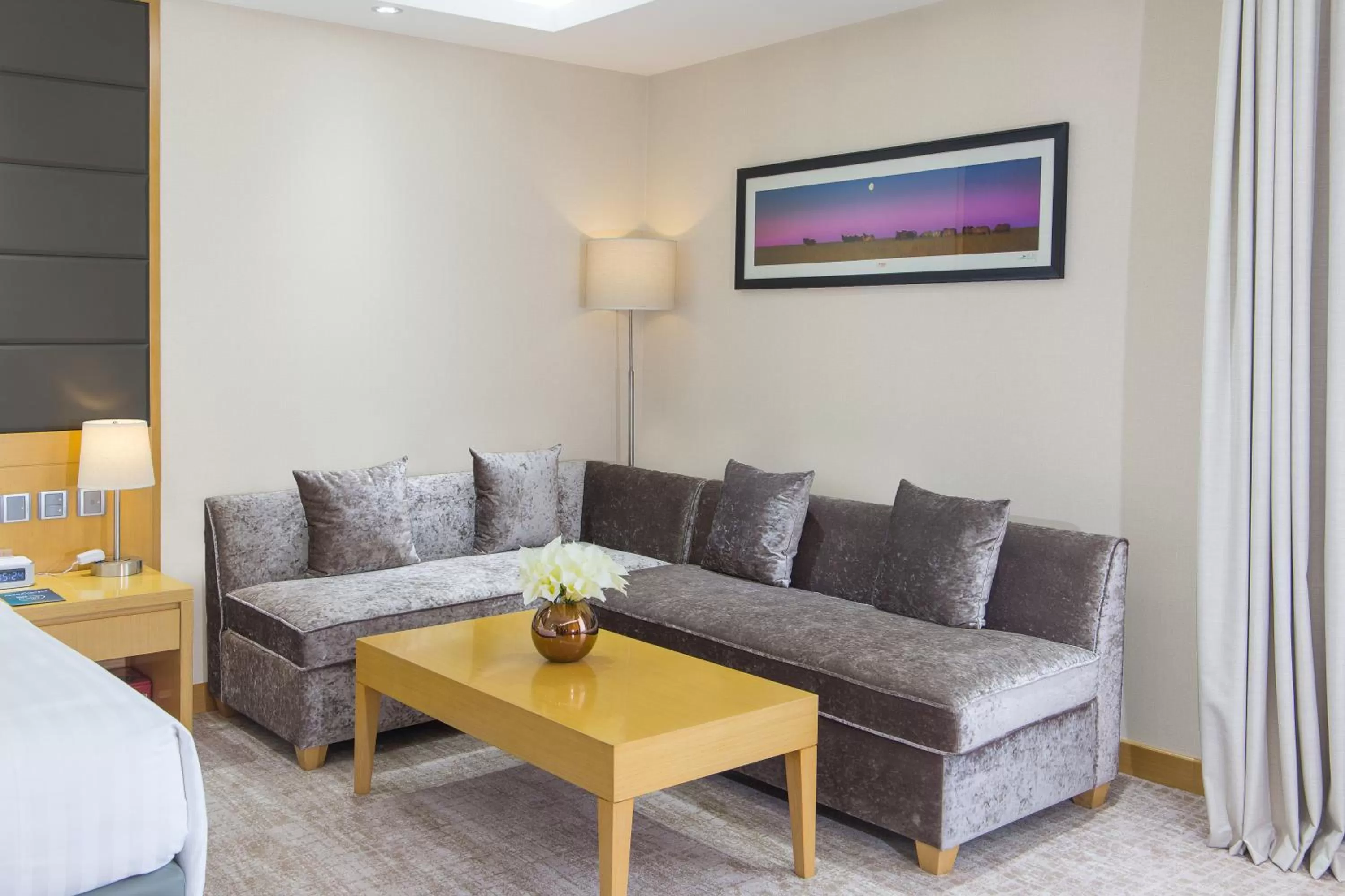 Seating area in Novotel Ulaanbaatar