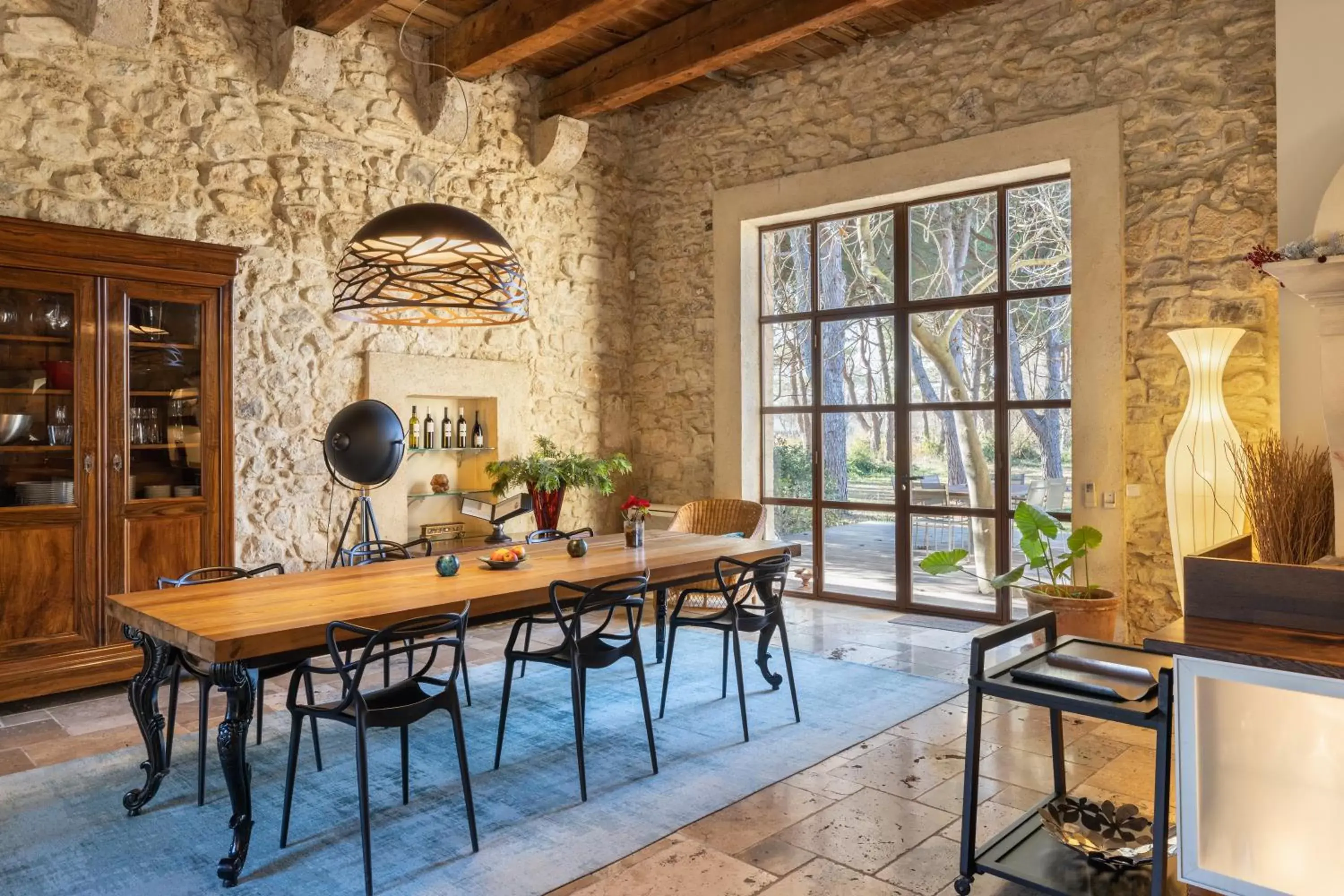 Living room in WAYA à Domaine Saint Domingue