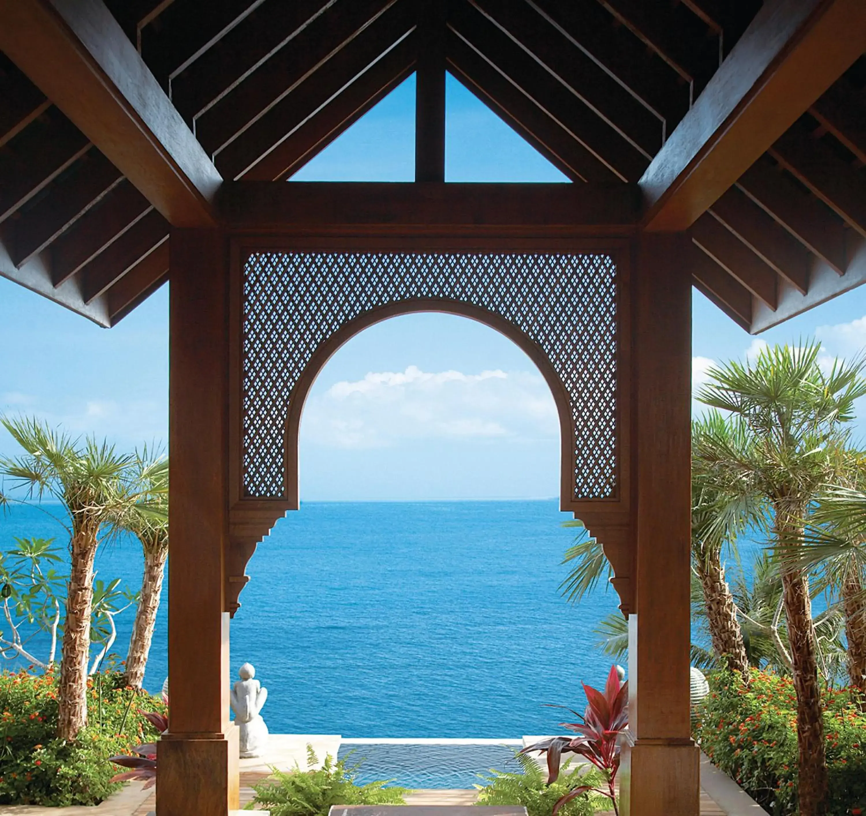 Balcony/Terrace, Sea View in Four Seasons Resort Koh Samui