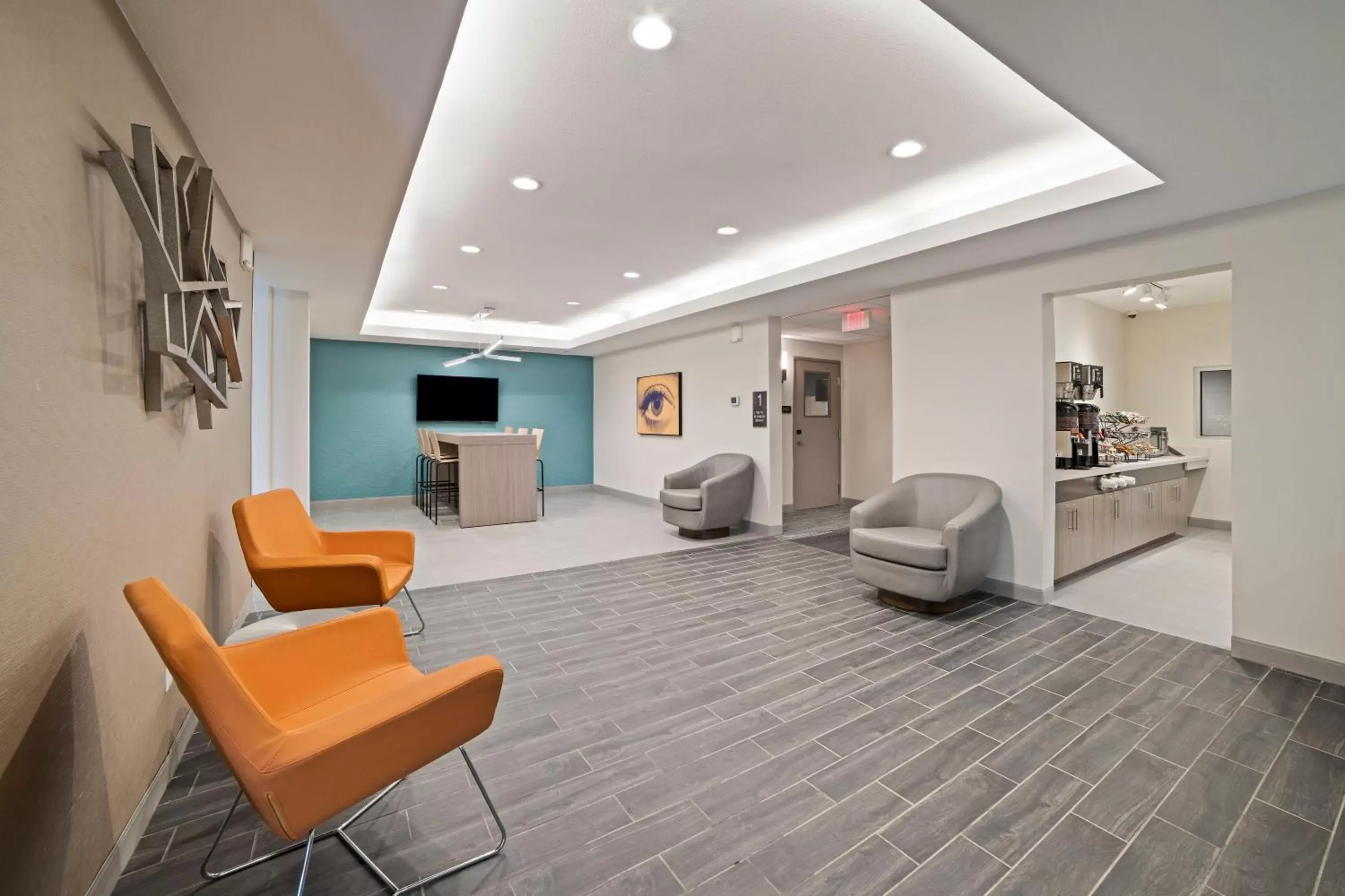 Lobby or reception, Seating Area in Extended Stay America Premier Suites - Greenville - Woodruff Road