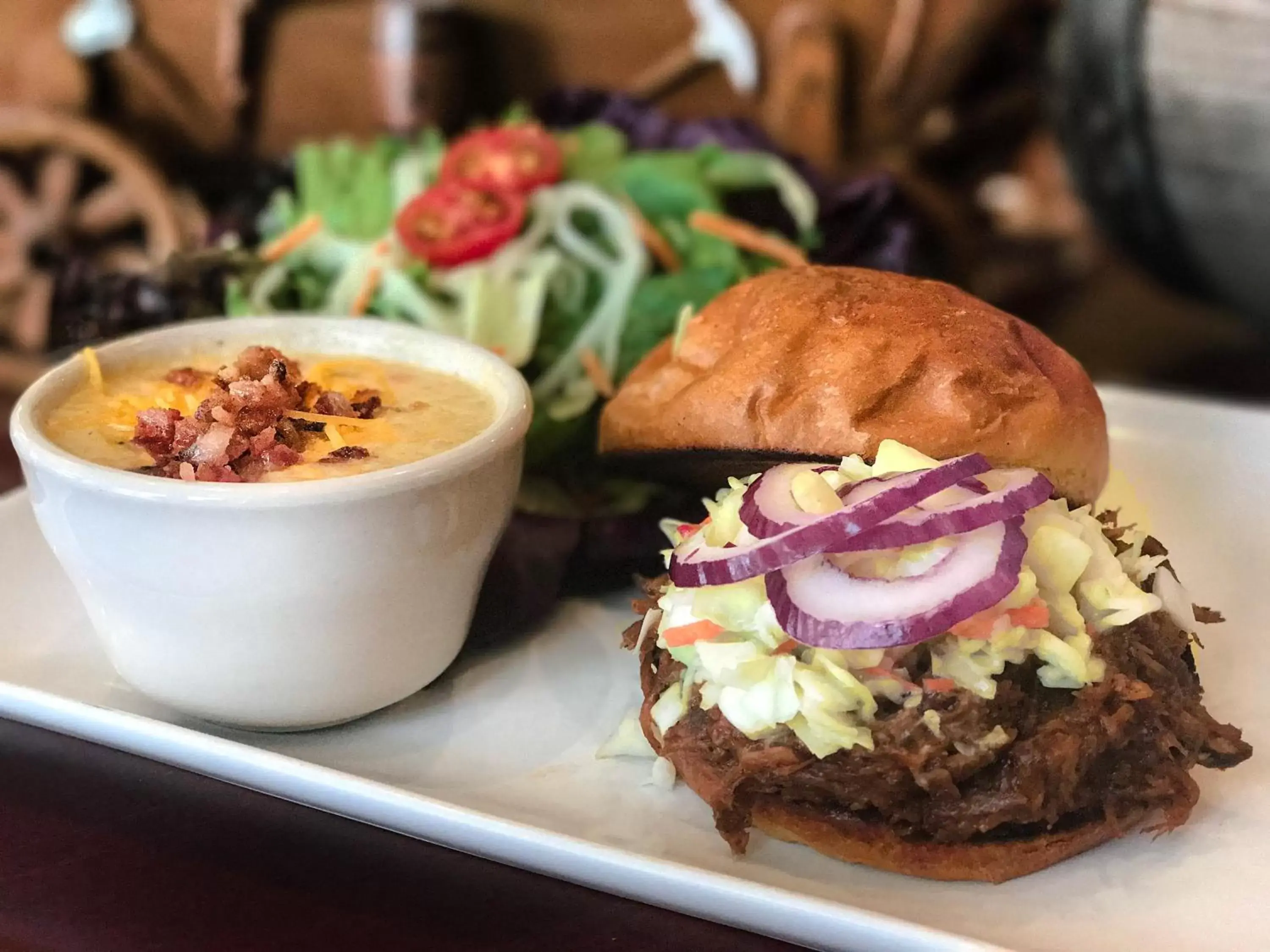 Food close-up, Food in Historic Plains Hotel