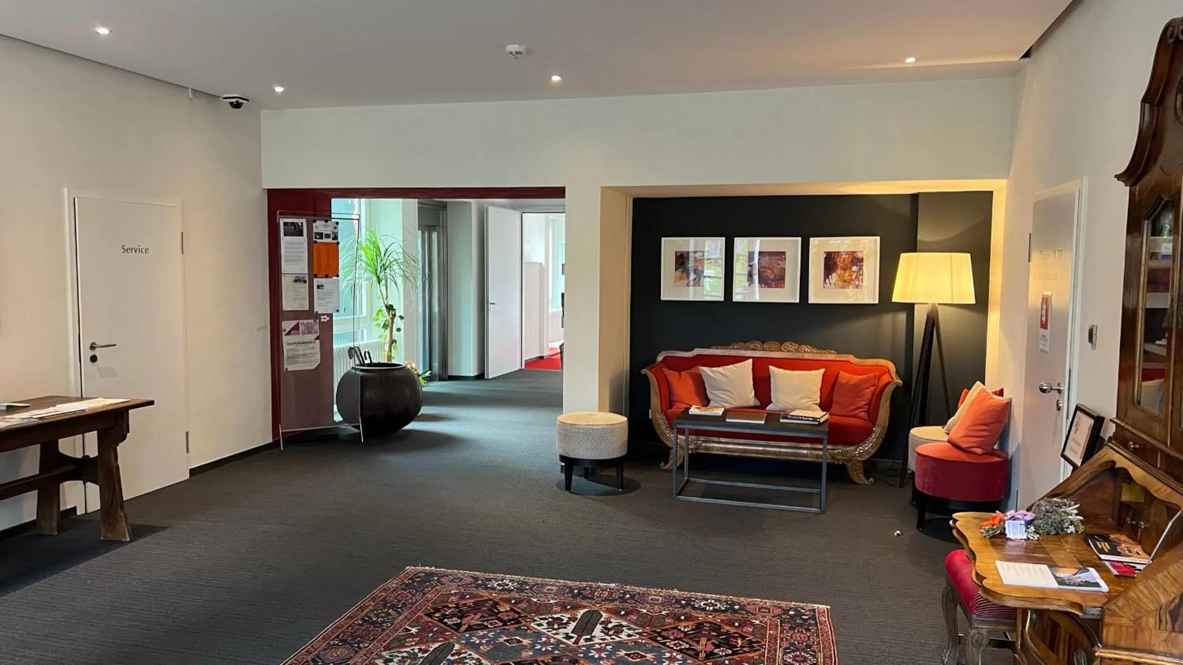 Lobby or reception in Kloster Steinfeld Gästehaus