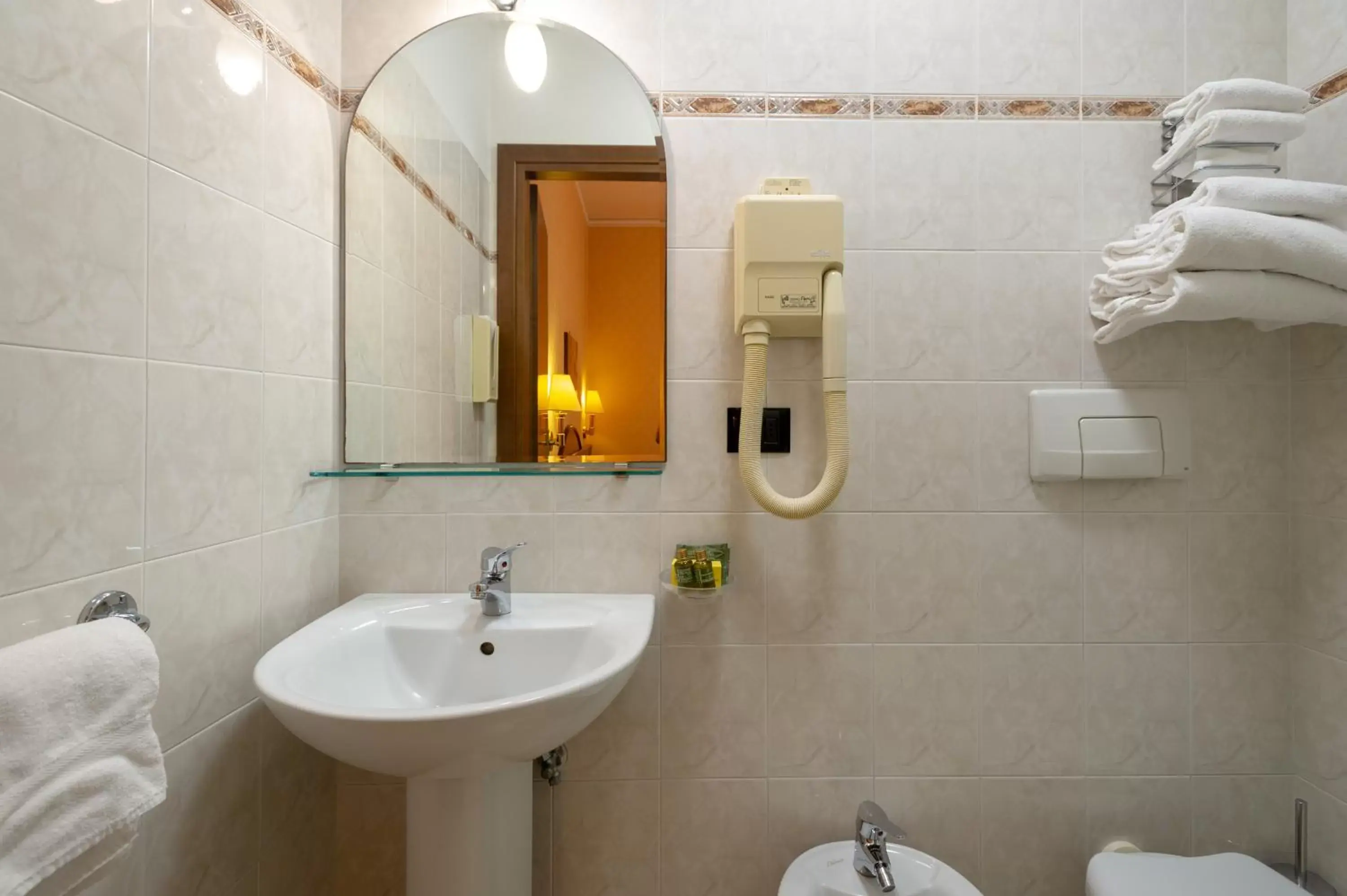 Bathroom in Hotel Boccaccio