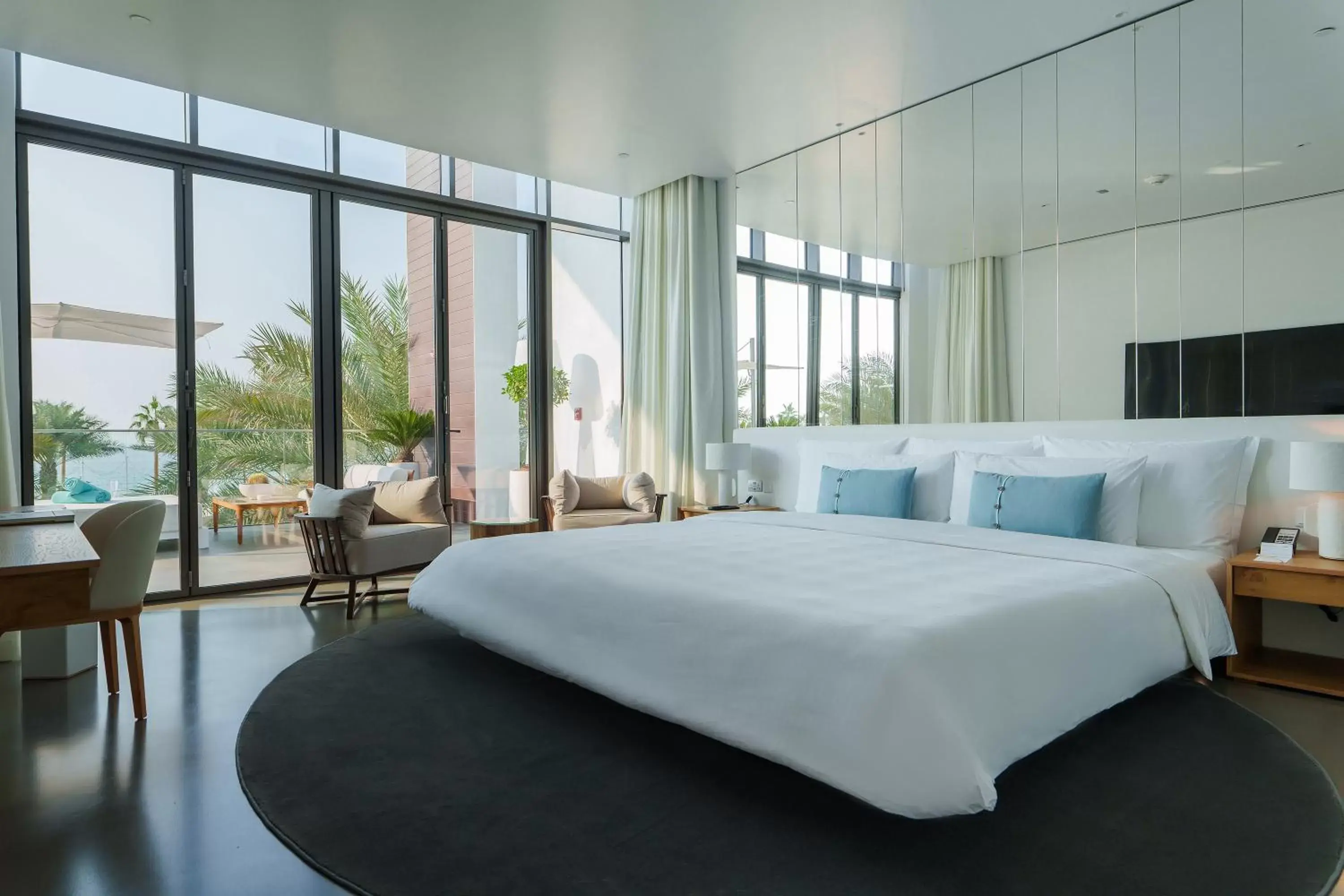 Bedroom in Nikki Beach Resort & Spa Dubai