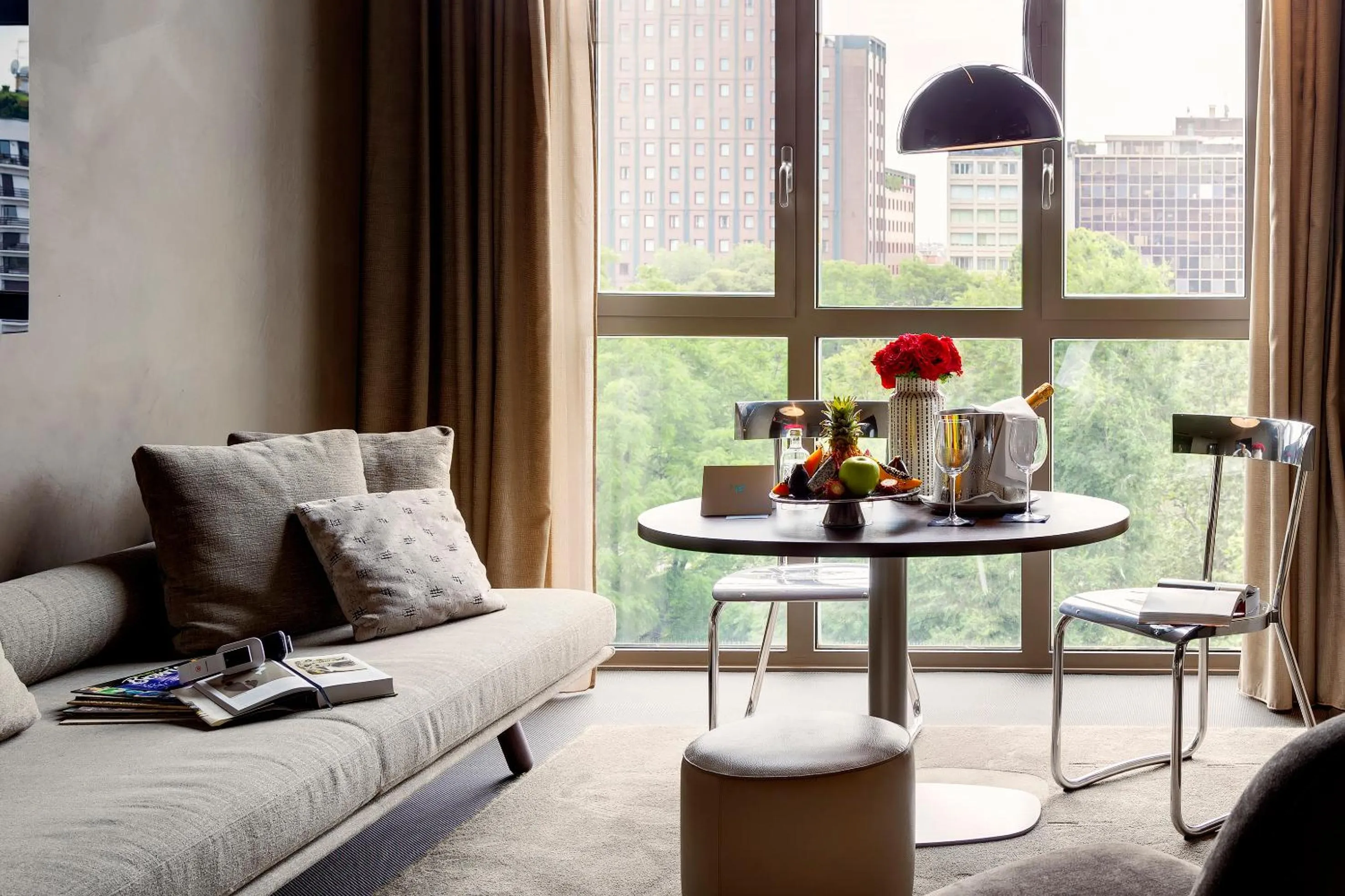 Decorative detail in ME Milan Il Duca